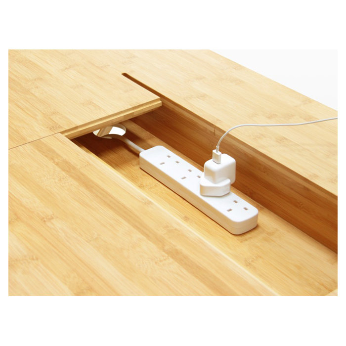 Woodquail Computer Desk with Cable Management & Reviews Wayfair UK
