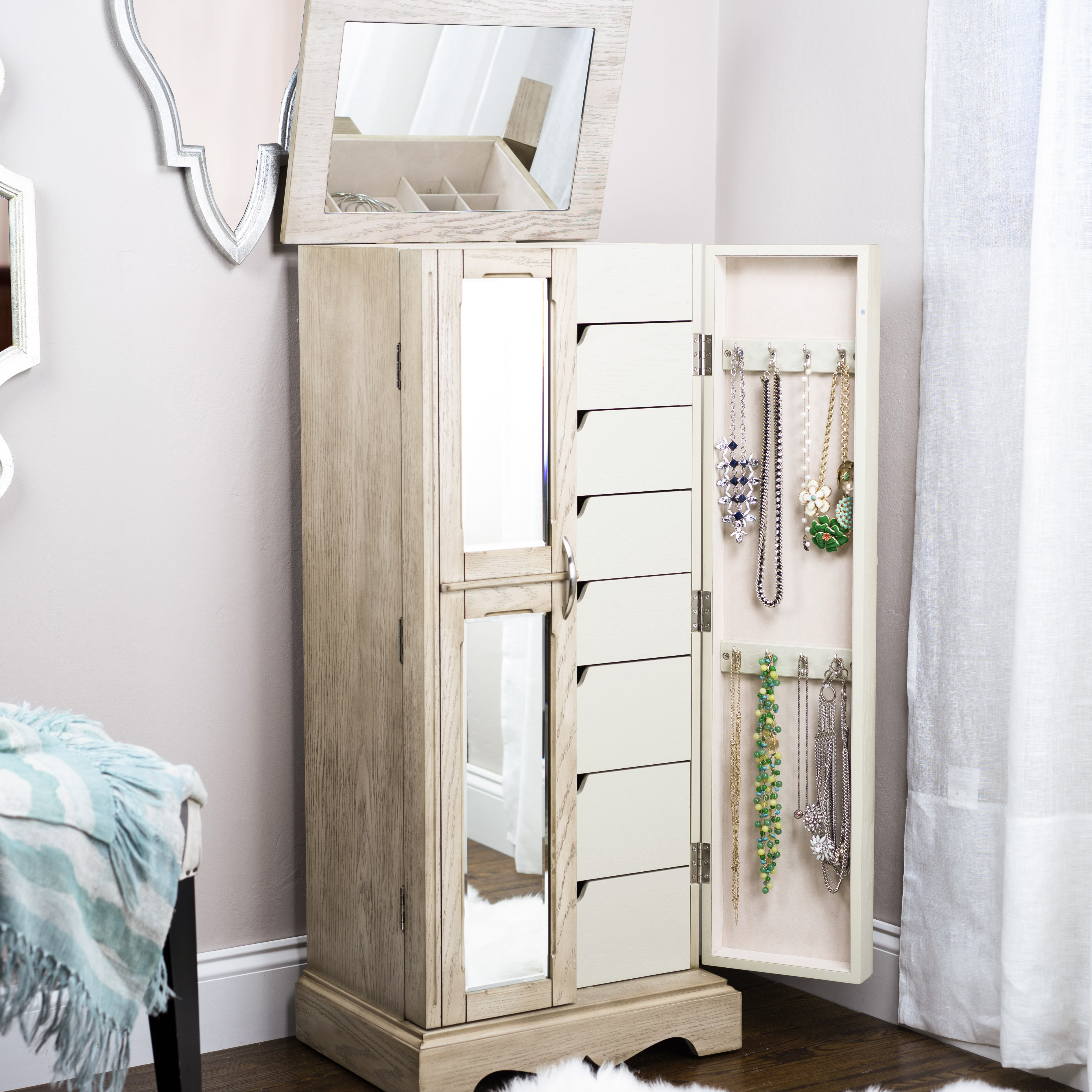 5 Reasons Why a Jewelry Armoire Mirror Will Change Your Life