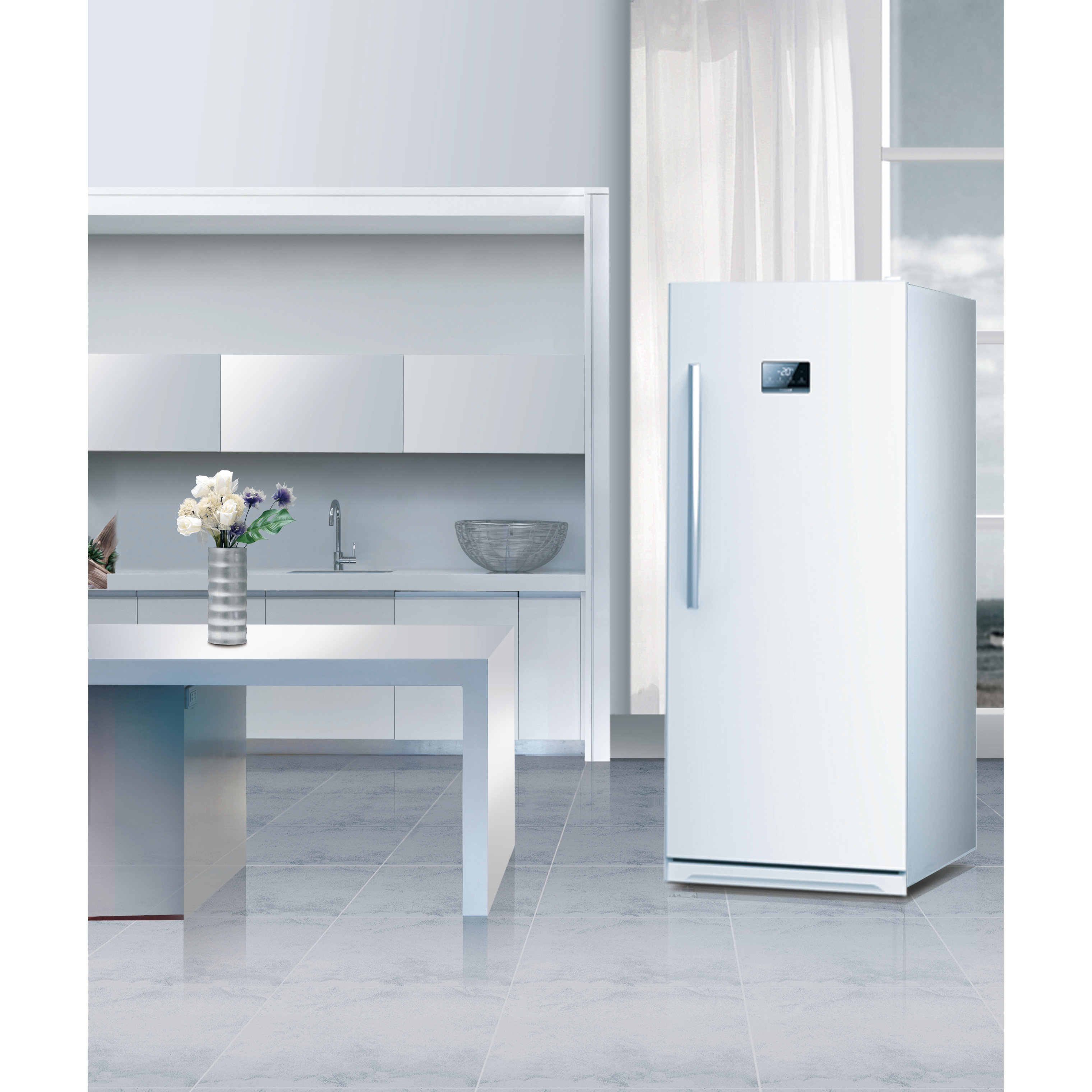 Midea 13.7 cu. ft. Upright Freezer Wayfair