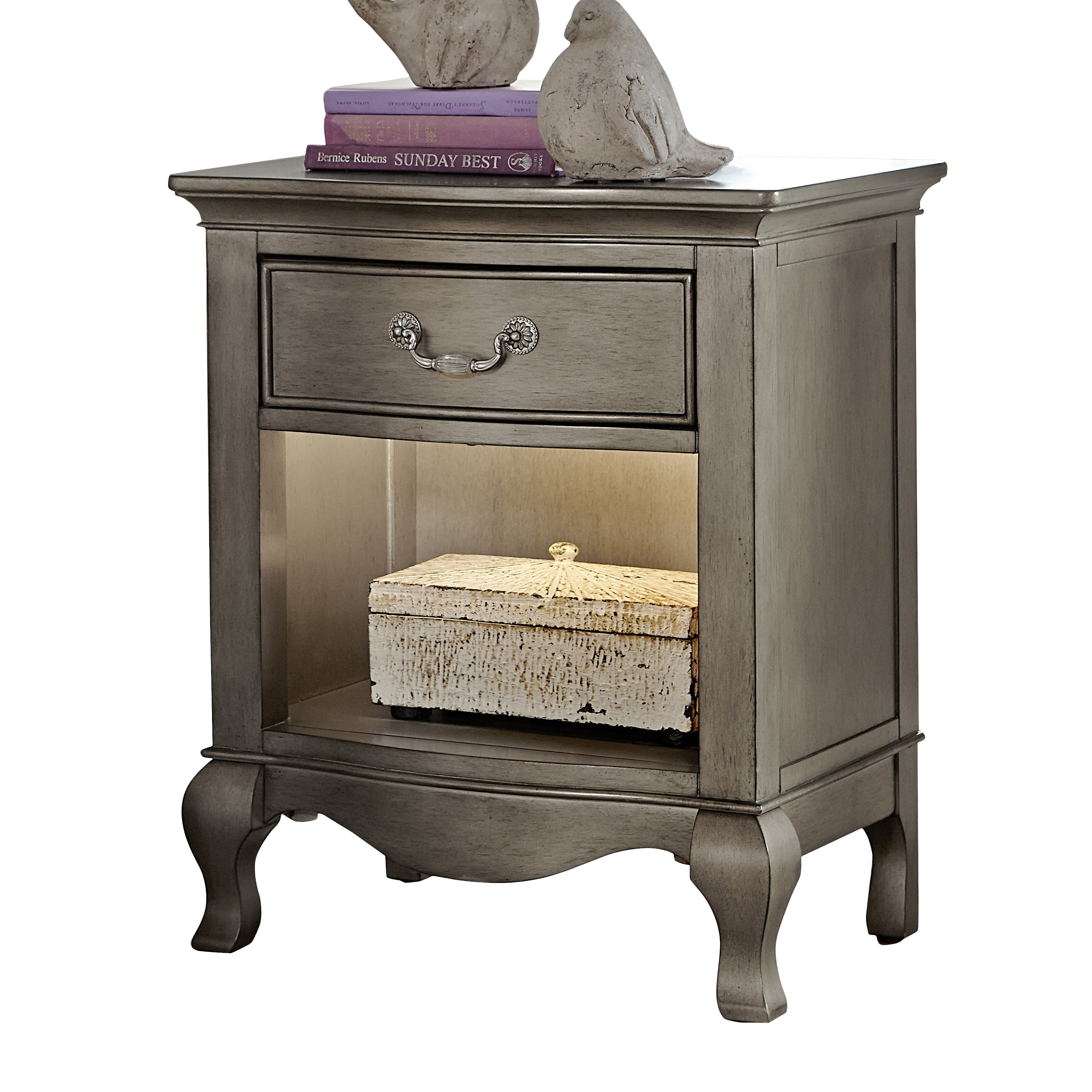NE Kids Kensington 1 Drawer Nightstand & Reviews Wayfair