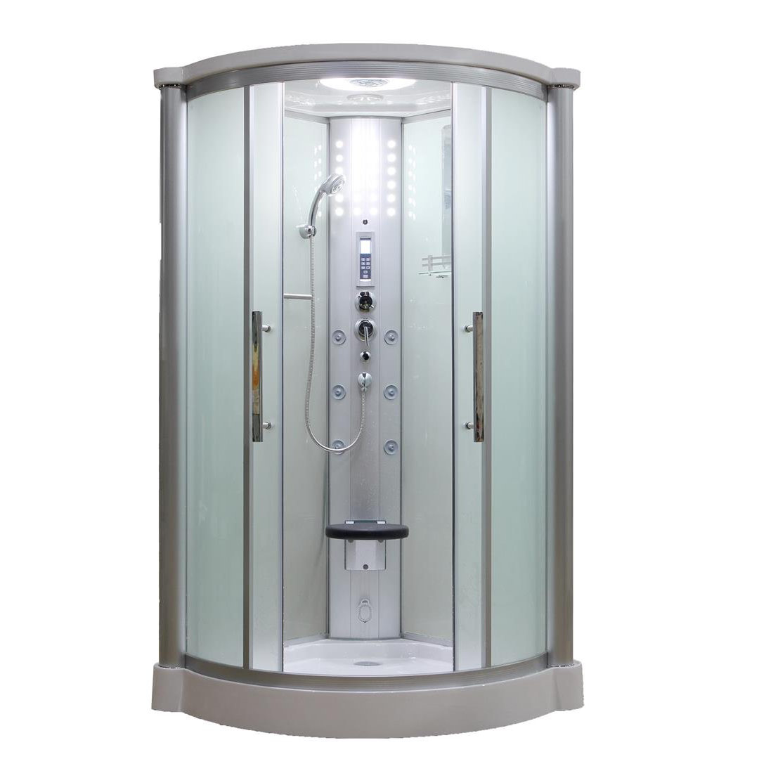 Sliding Door Steam Shower Enclosure Unit Wayfair