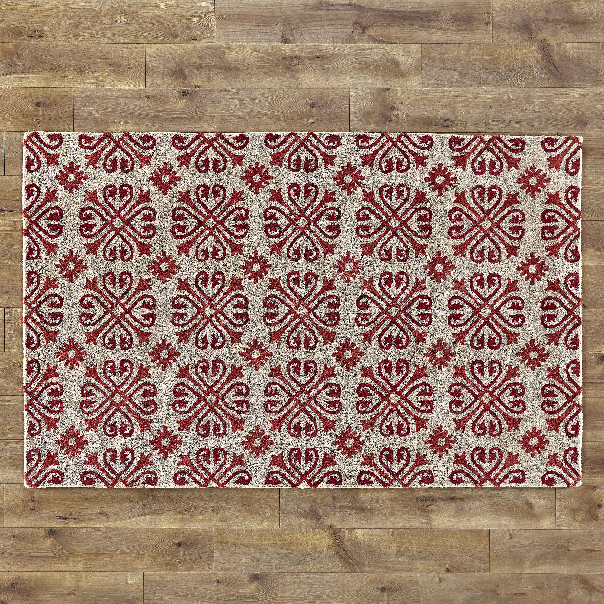 Snowflake Red Rug Wayfair