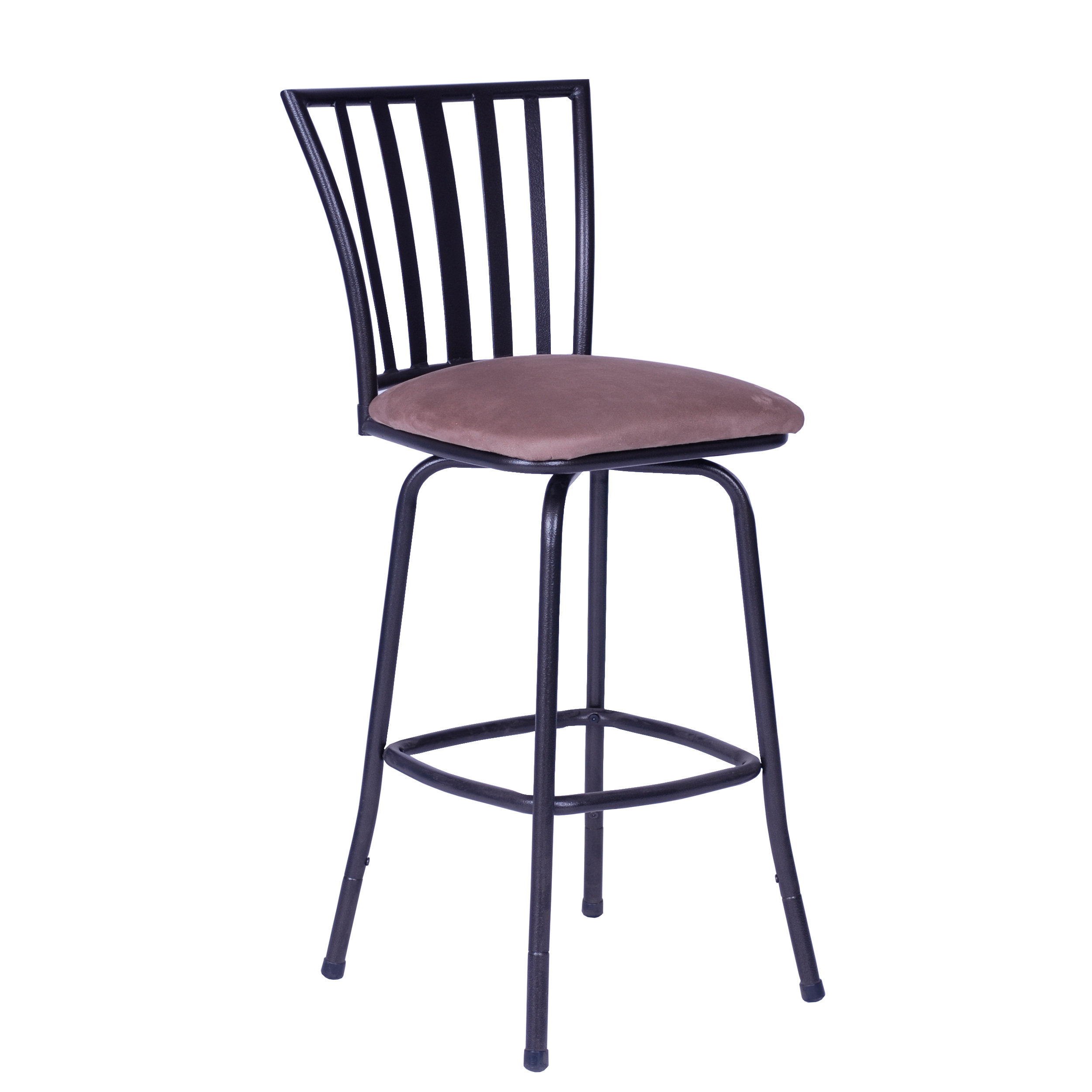 Roundhill Furniture Adjustable Height Swivel Bar Stool & Reviews Wayfair