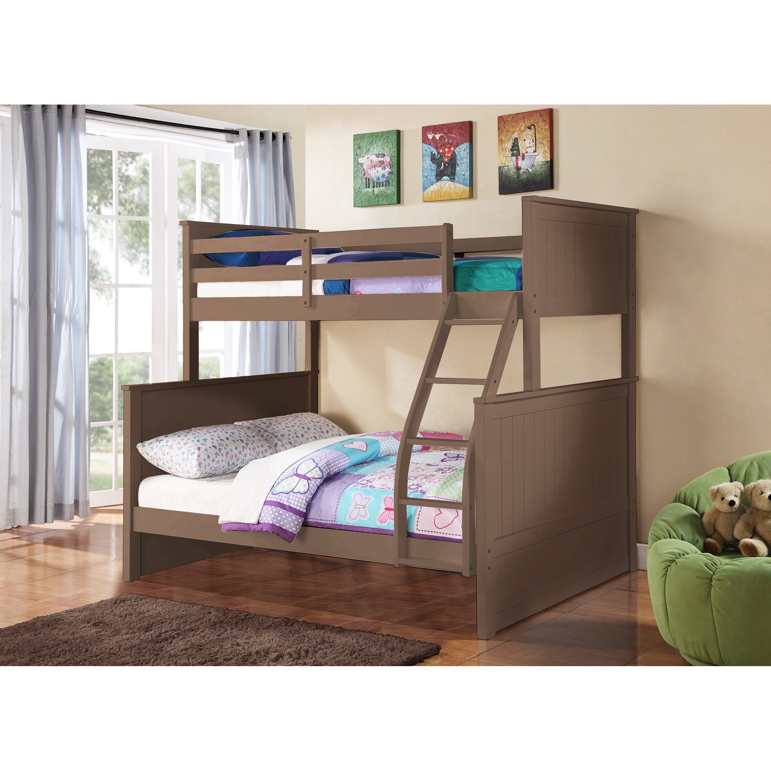 Wildon Home ® Hudson Twin Over Full Loft Bunk Bed And Reviews Wayfair 9964