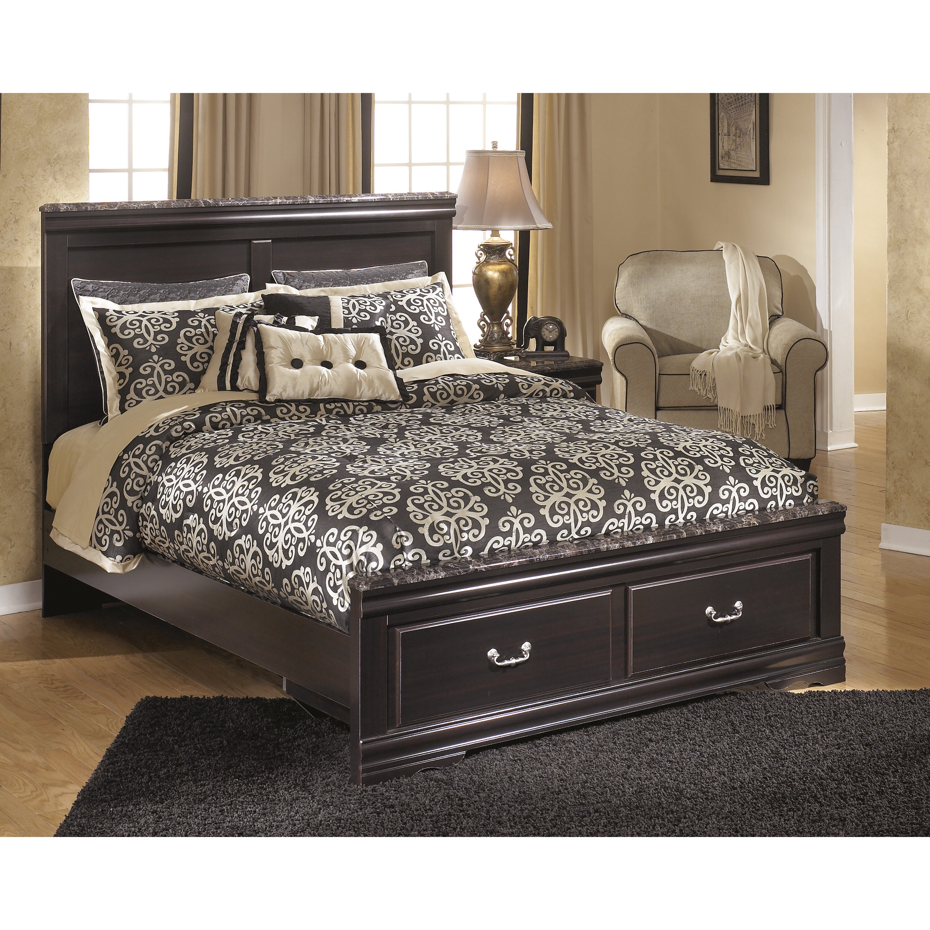 Esmarelda Queen Platform Bed | Wayfair