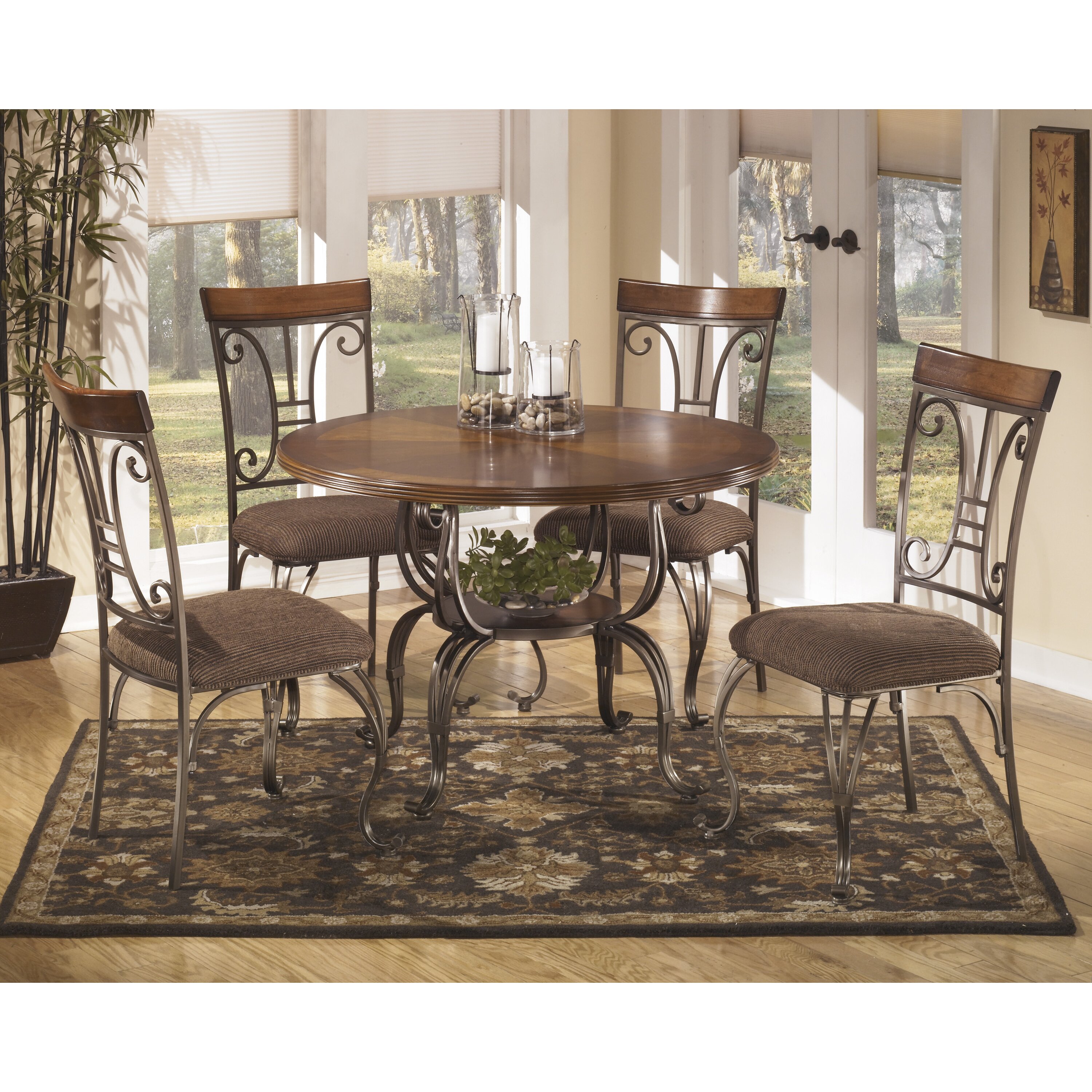 Signature Design by Ashley Plentywood 5 Piece Dining Set & Reviews