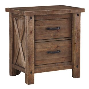 Signature Design By Ashley 2 Drawer Nightstand & Reviews | Wayfair