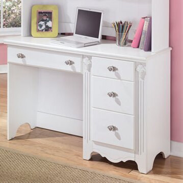 Signature Design by Ashley Lydia Kids Desk with Keyboard Tray & Reviews ...