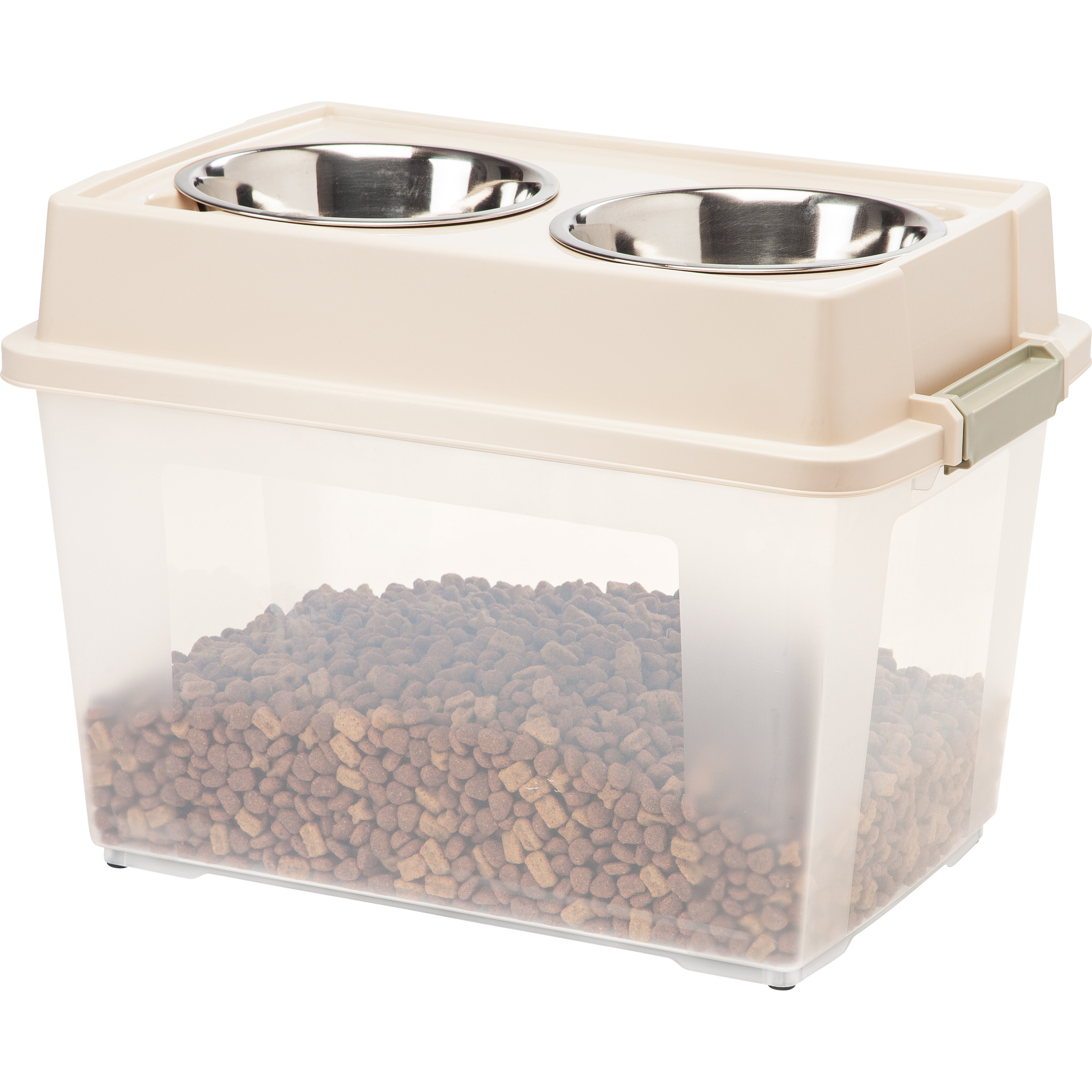 Large Elevated Feeder Pet Food Storage Wayfair
