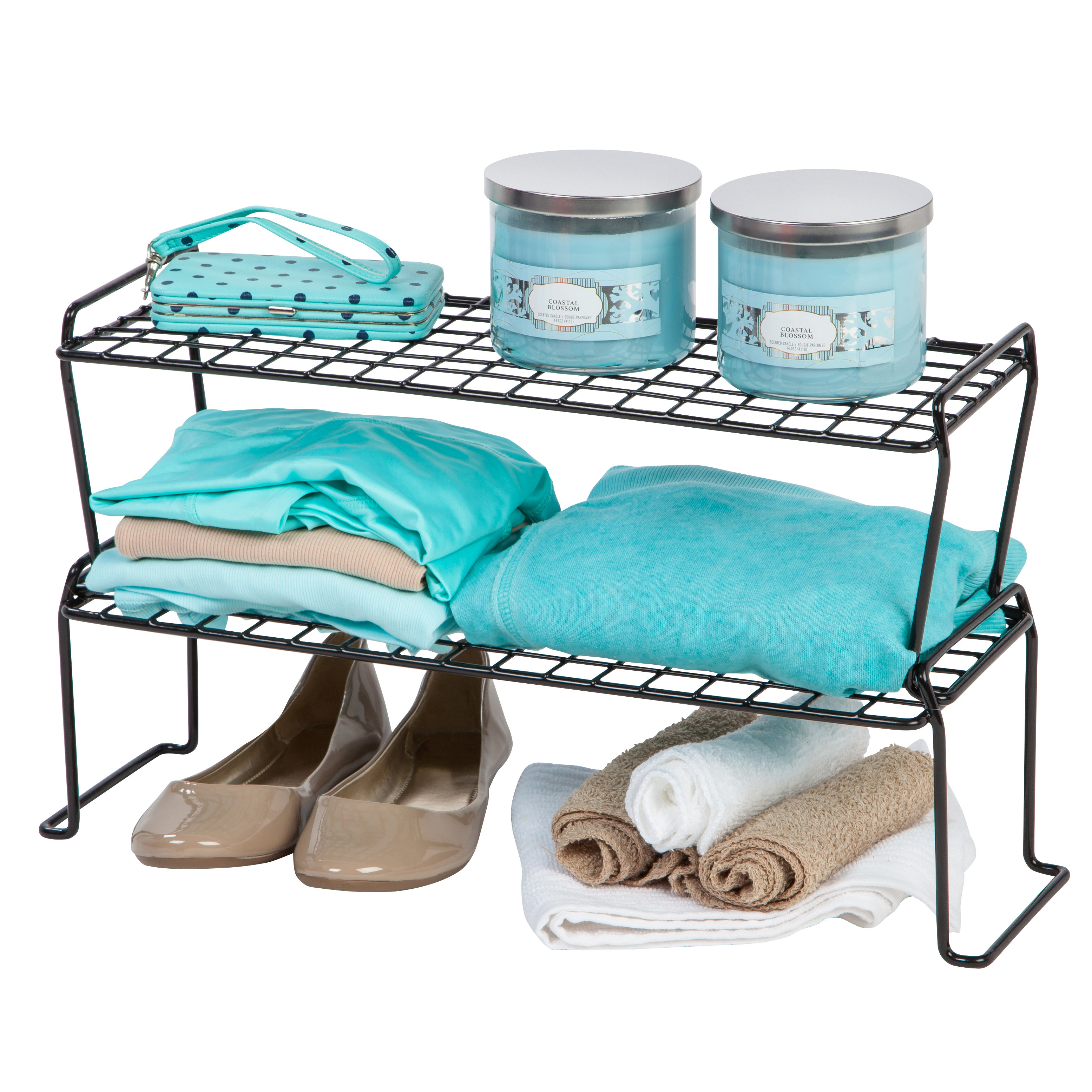 Medium Long Stacking Shelf Shelving Unit Wayfair