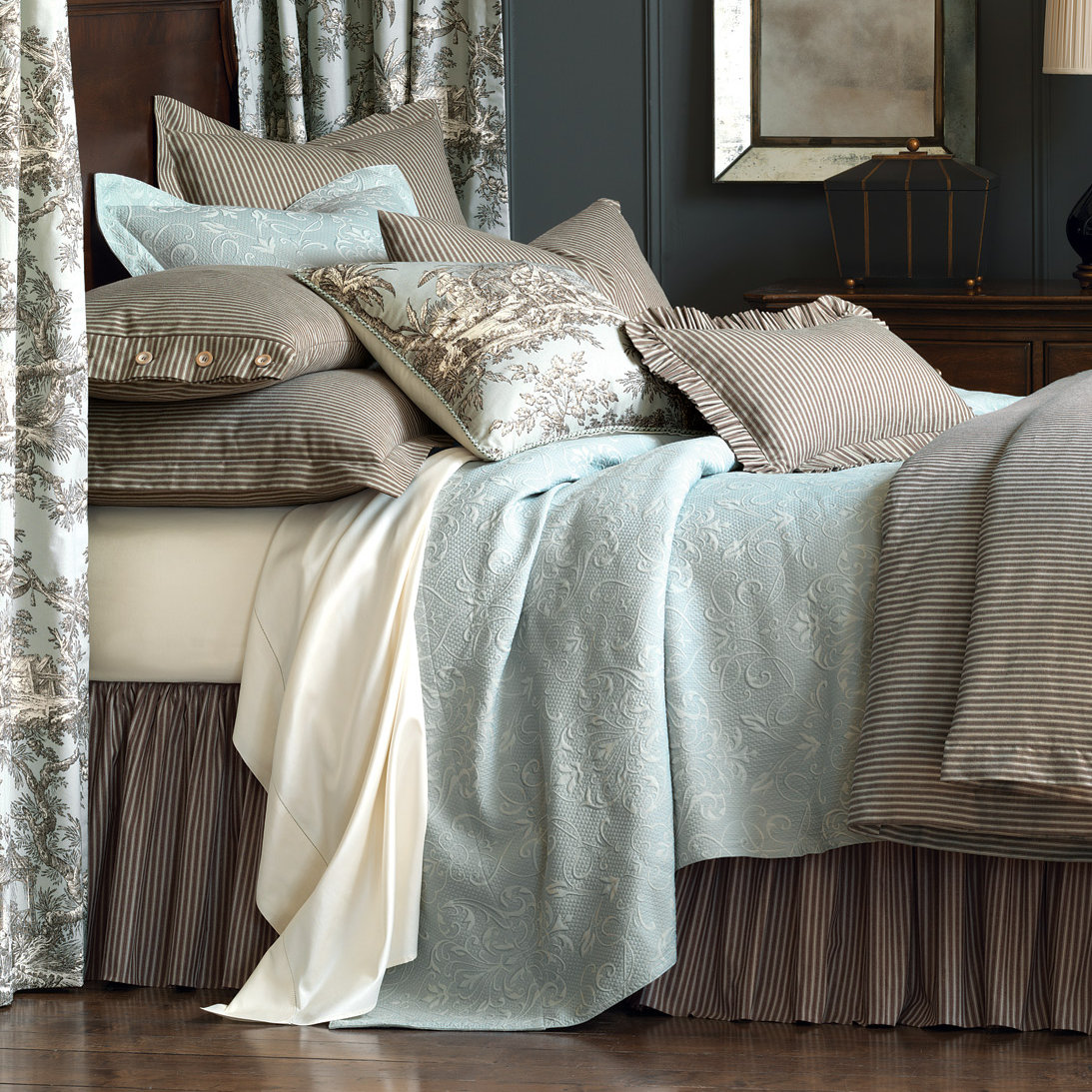 Eastern Accents Heirloom ButtonTufted Comforter Collection & Reviews