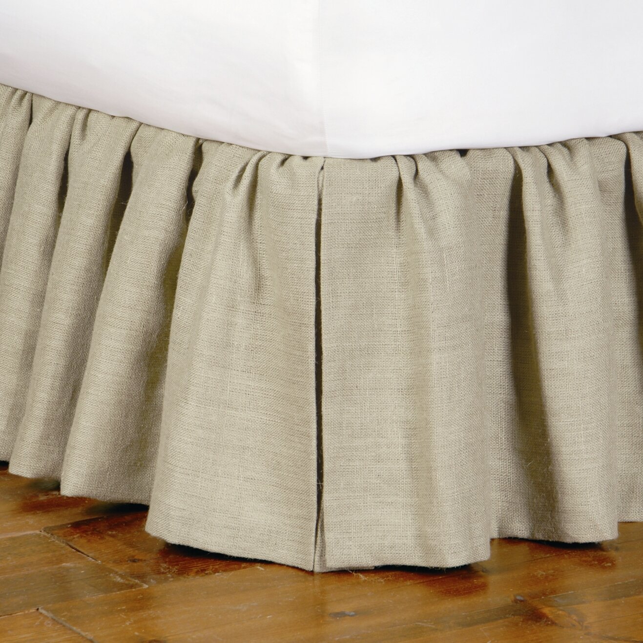Heirloom Ticking Stripe Ruffled Bed Skirt | Wayfair