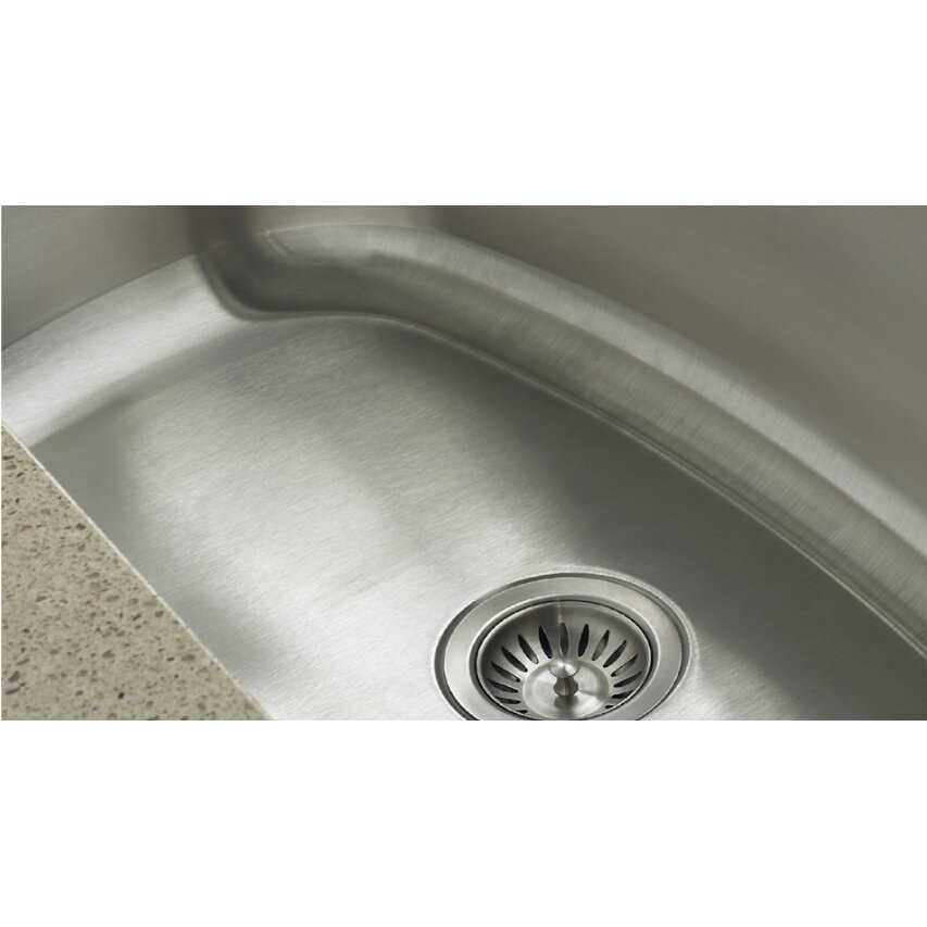 Medallion Designer 31.5" x 17.94 - 21" Undermount Offset ...