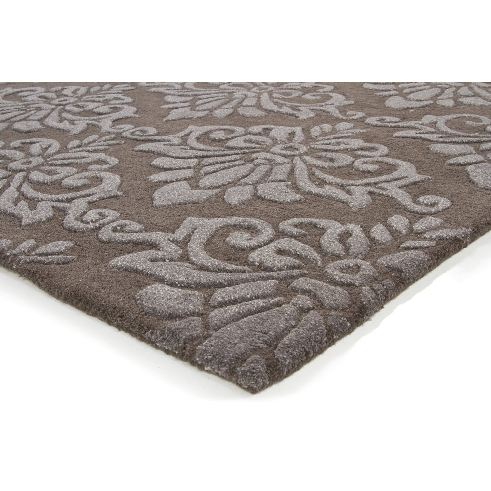 Chandra Navyan Natural Brown/White Area Rug AllModern
