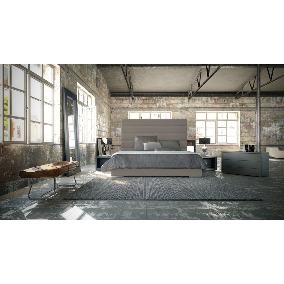 Modloft Upholstered Platform Bed & Reviews Wayfair