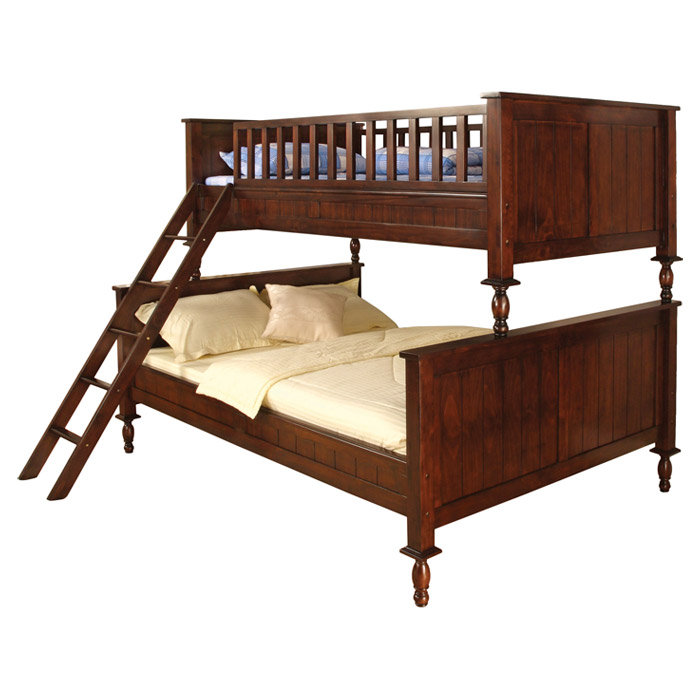 Milton Twin over Full Futon Bunk Bed Wayfair