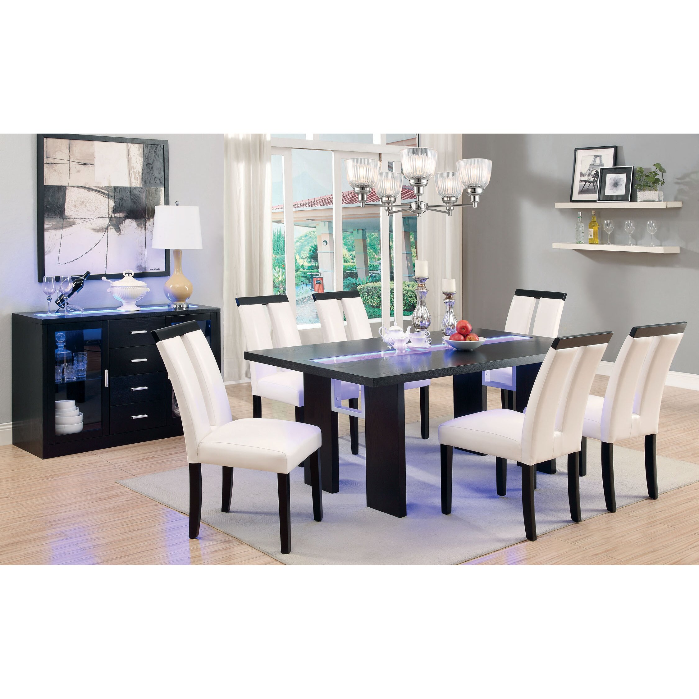 Hokku Designs Luminate LED Dining Table & Reviews | Wayfair