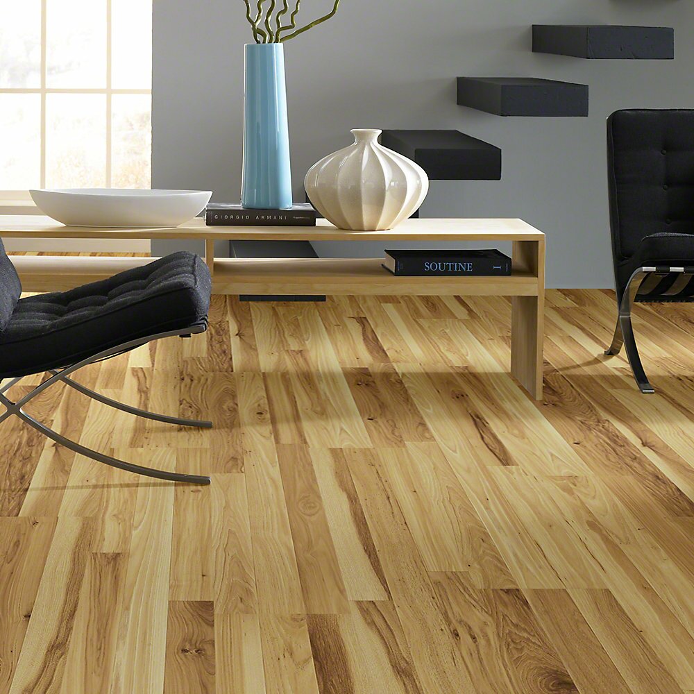 Shaw Floors Natural Values 8 X 48 X 635mm Hickory Laminate In Abbeyville Hickory And Reviews 1766