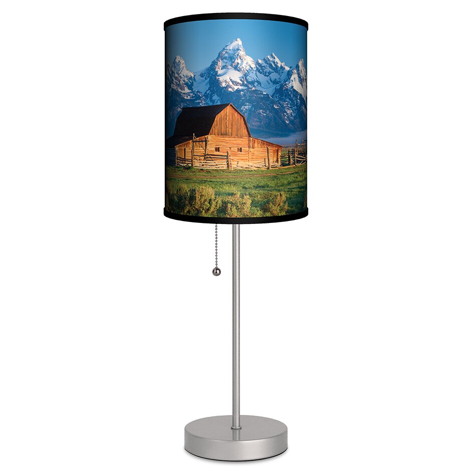 Table Lamp National Park Lamp-In-A-Box Wyoming Grand Teton National Park 20&quot; Table Lamp