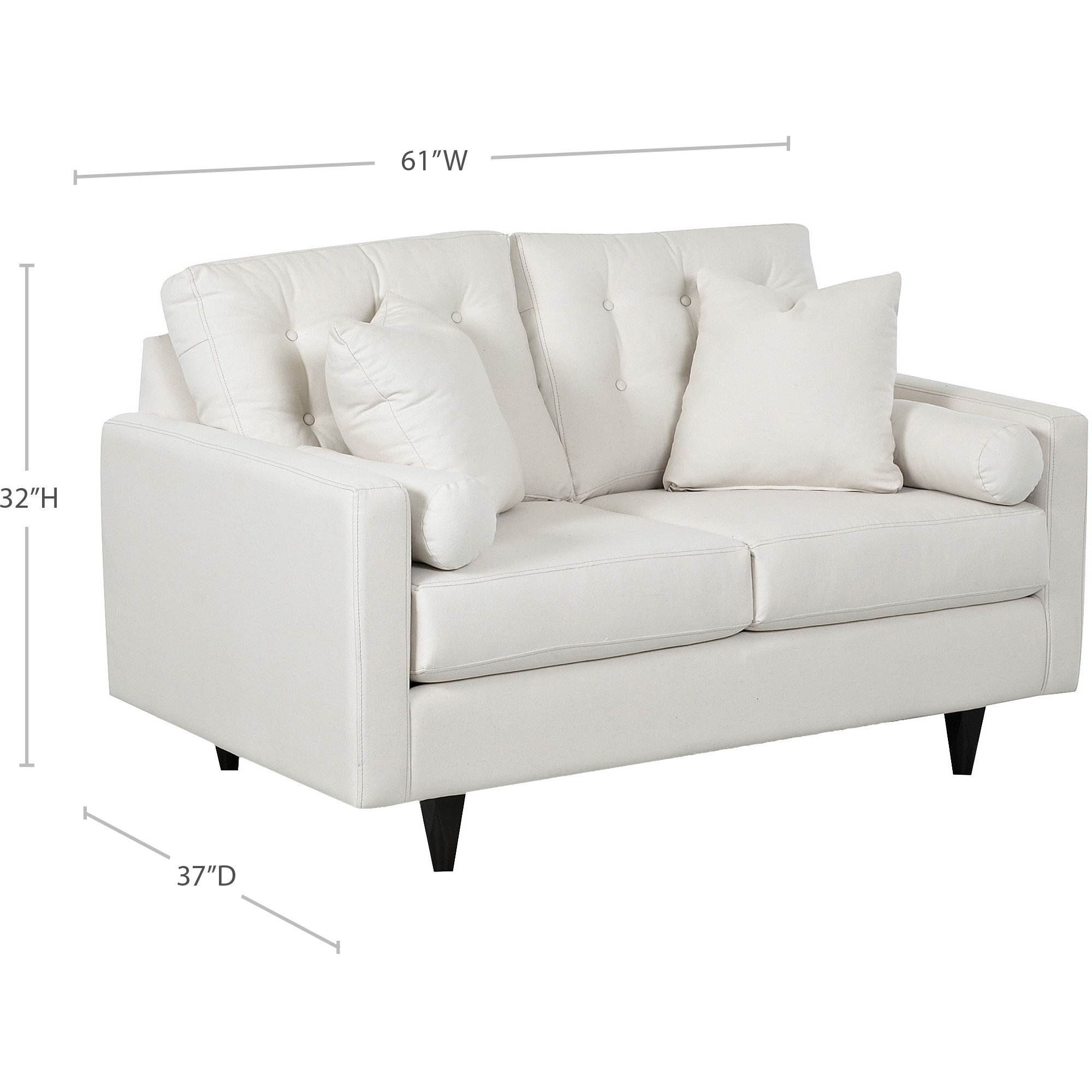 Wayfair Custom Upholstery Harper Loveseat & Reviews Wayfair
