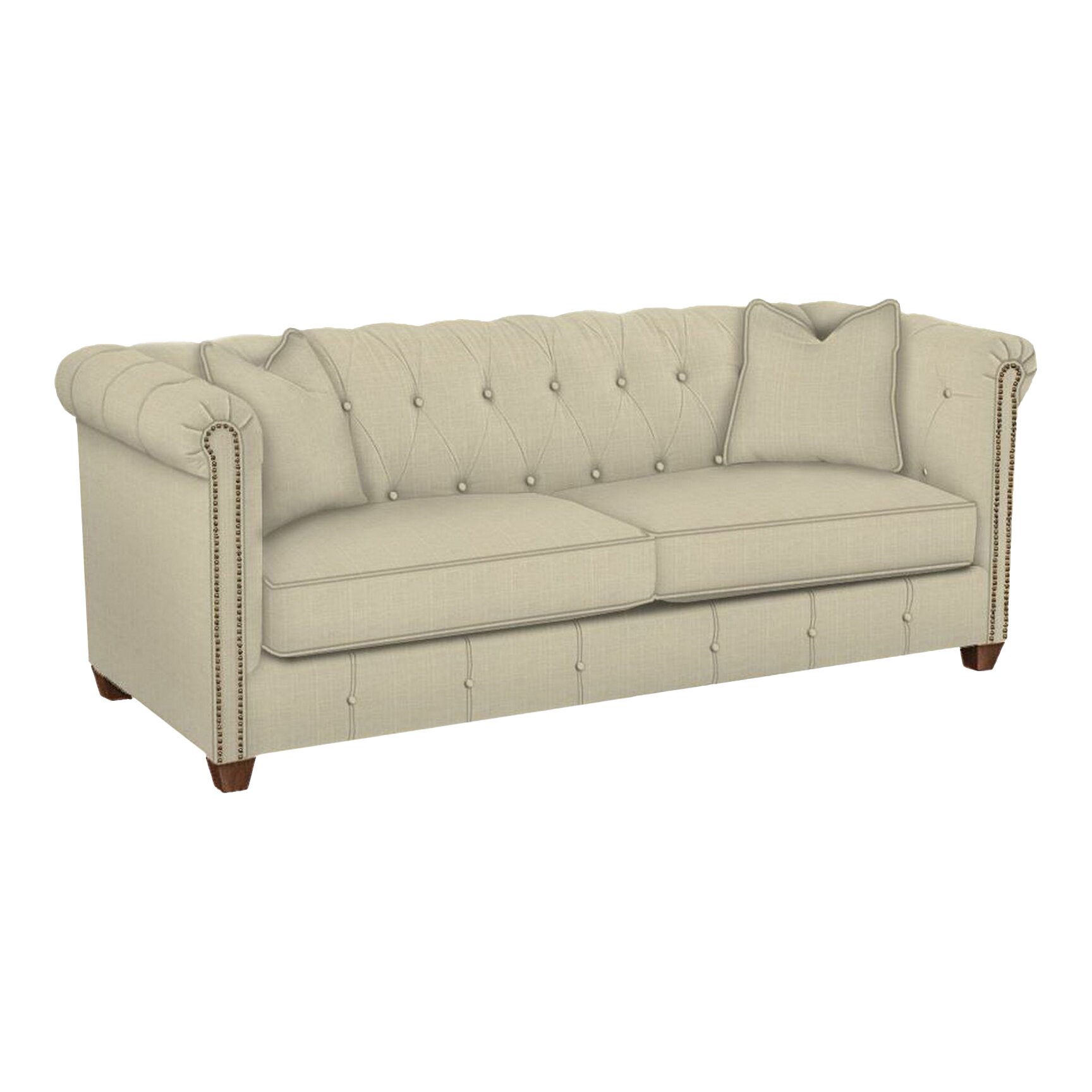 Wayfair Custom Upholstery Josephine Tufted Sofa & Reviews Wayfair