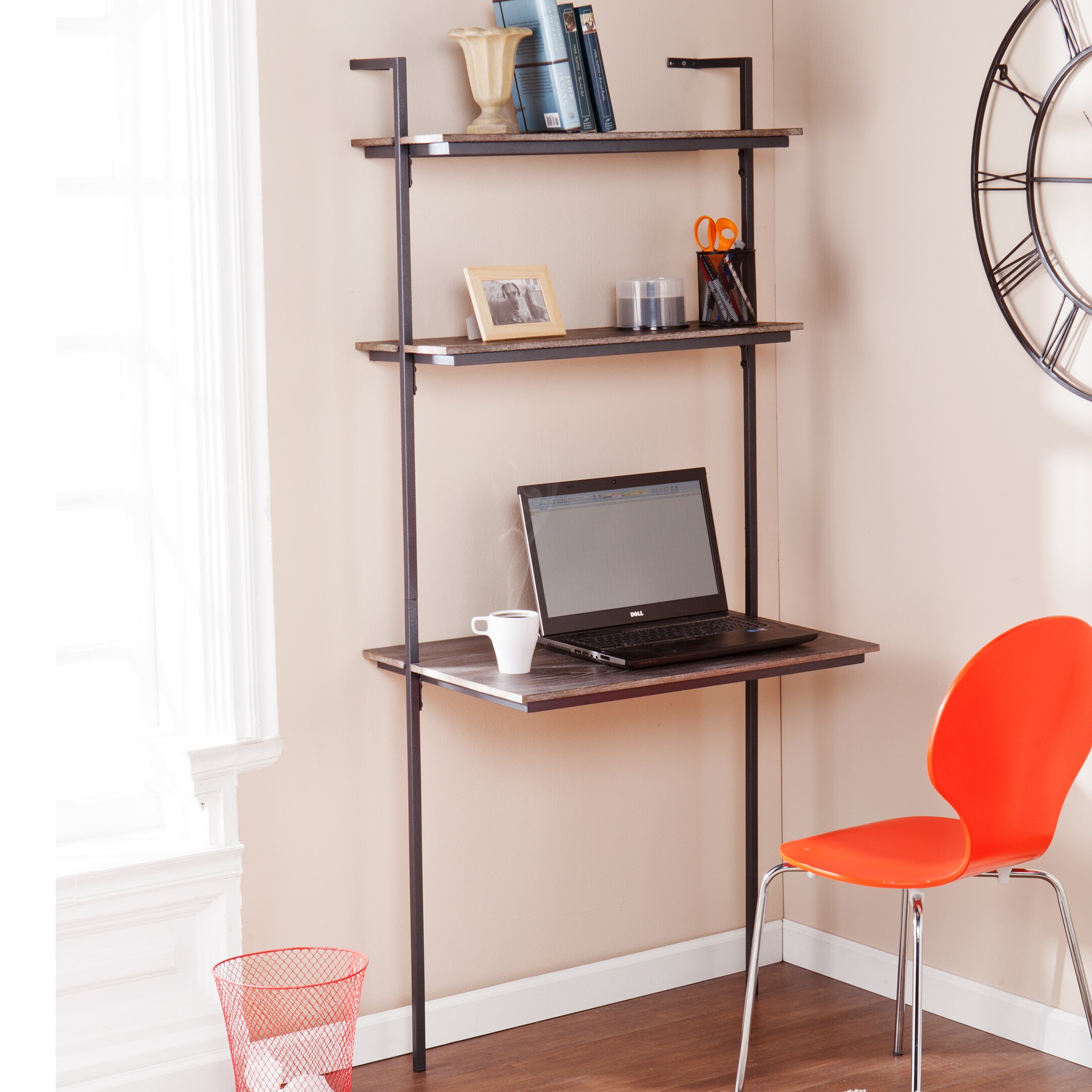 Haeloen Leaning Desk | Wayfair