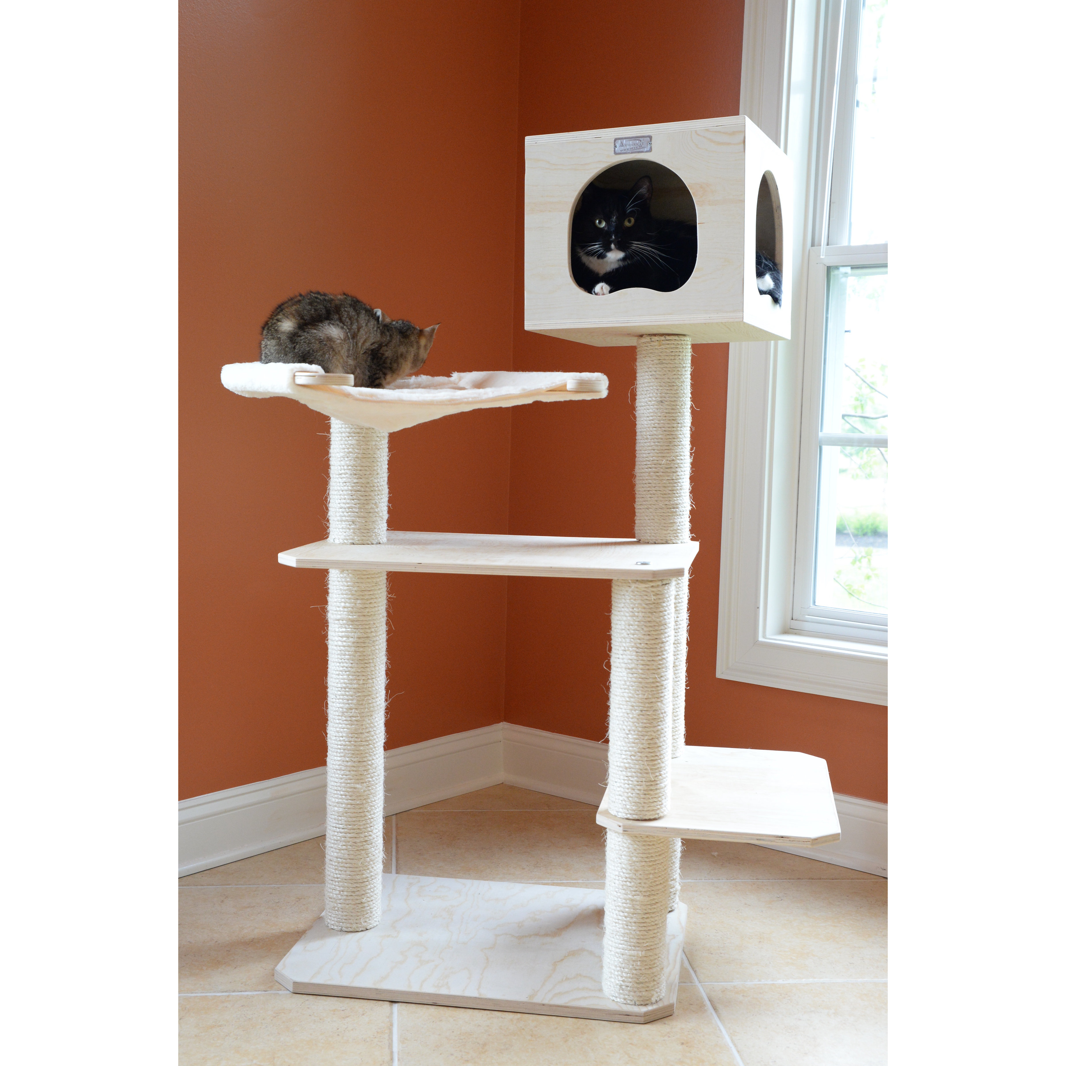 Armarkat 50" Premium Cat Tree & Reviews Wayfair