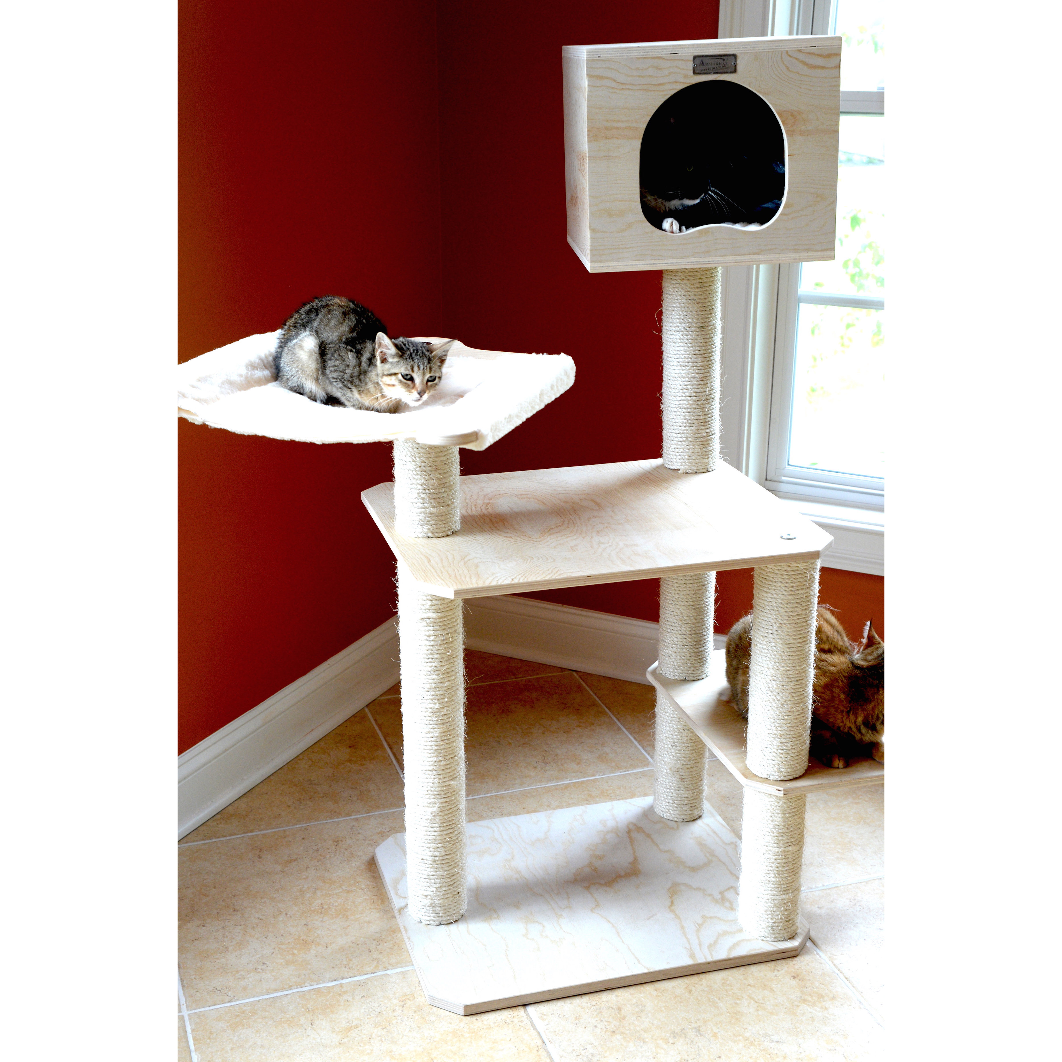 50" Premium Cat Tree Wayfair