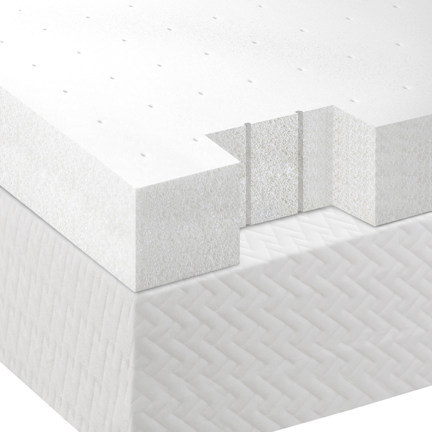 4" Memory Foam Mattress Topper Wayfair