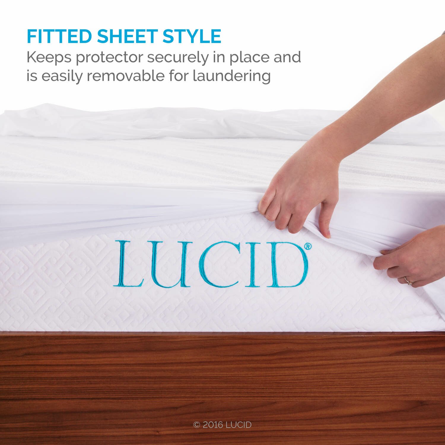 Lucid Waterproof Terry Mattress Protector & Reviews | Wayfair