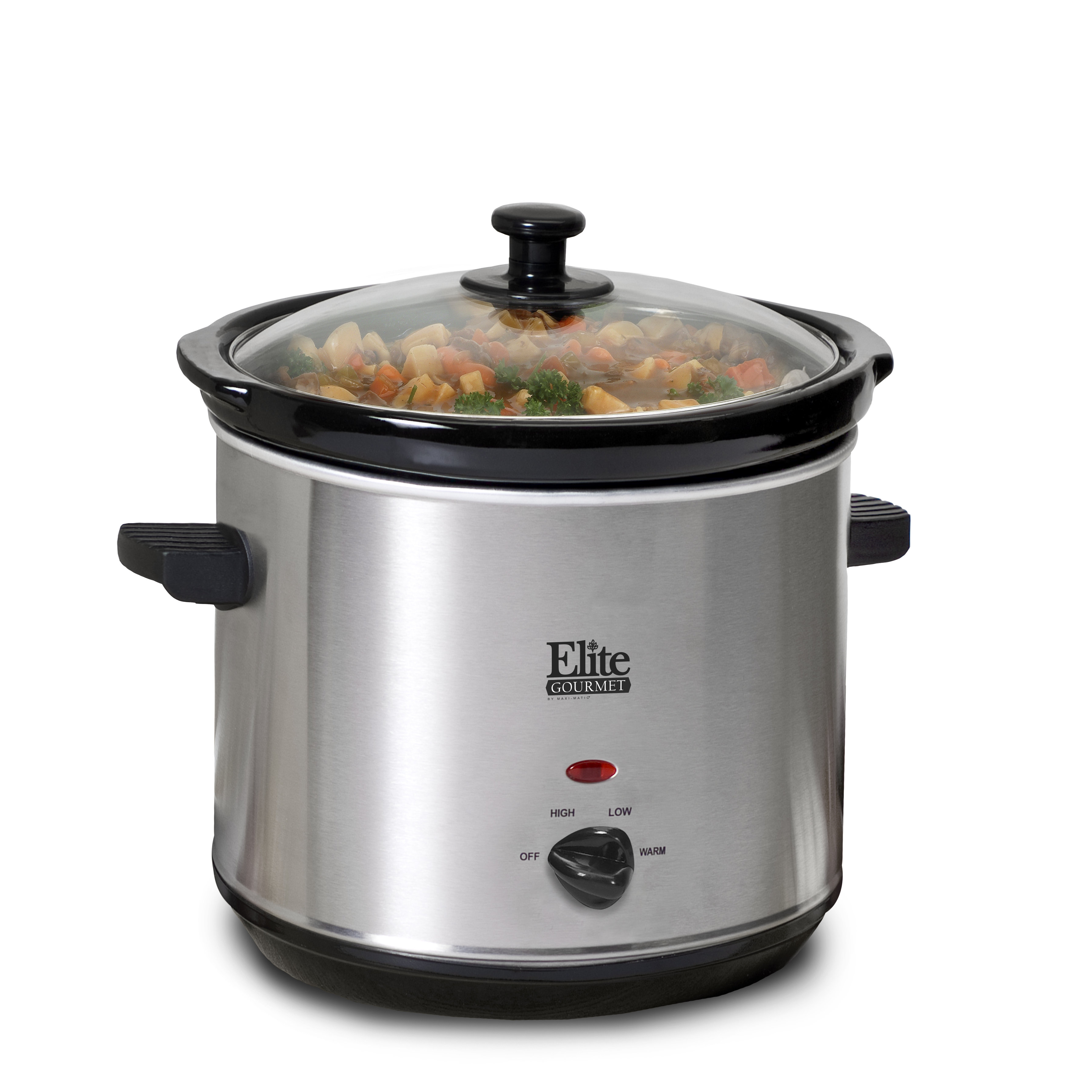 Elite by MaxiMatic Gourmet 3Quart Slow Cooker & Reviews Wayfair