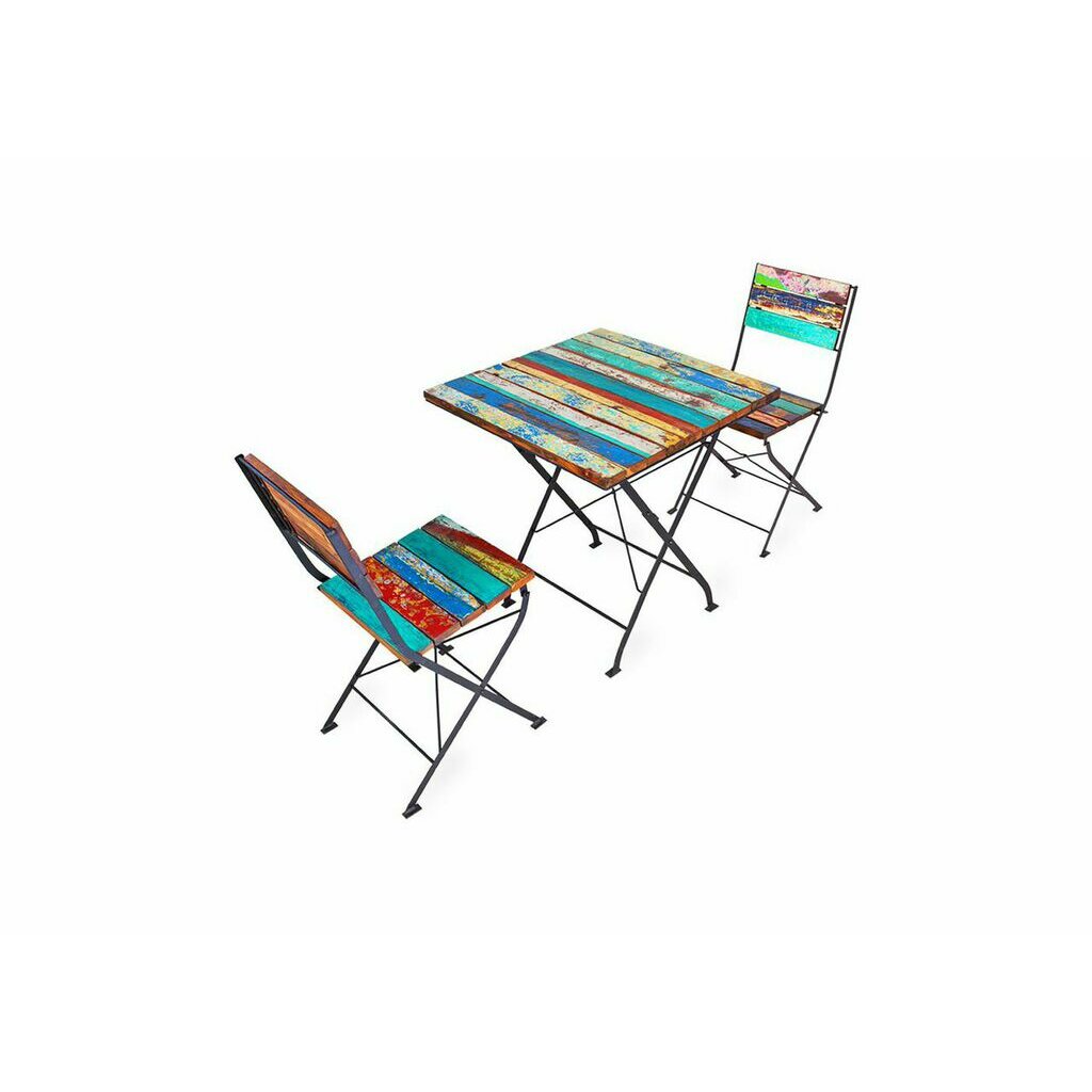 EcoChic Lifestyles Teak for Two 3 Piece Bistro Set | AllModern