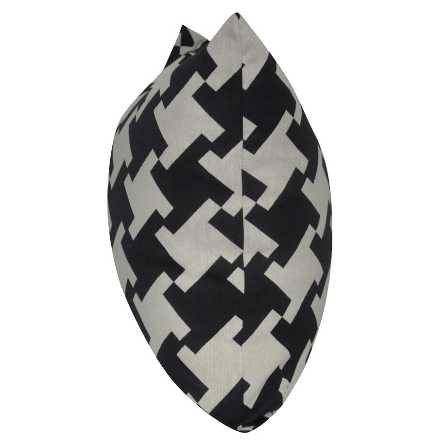 hounds tooth pillow