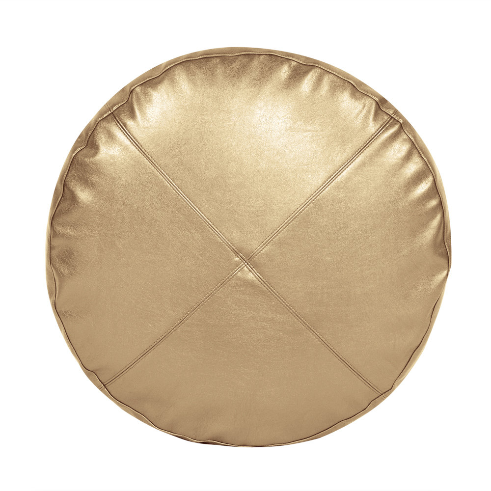 Tall Pouf Shimmer Ottoman Wayfair