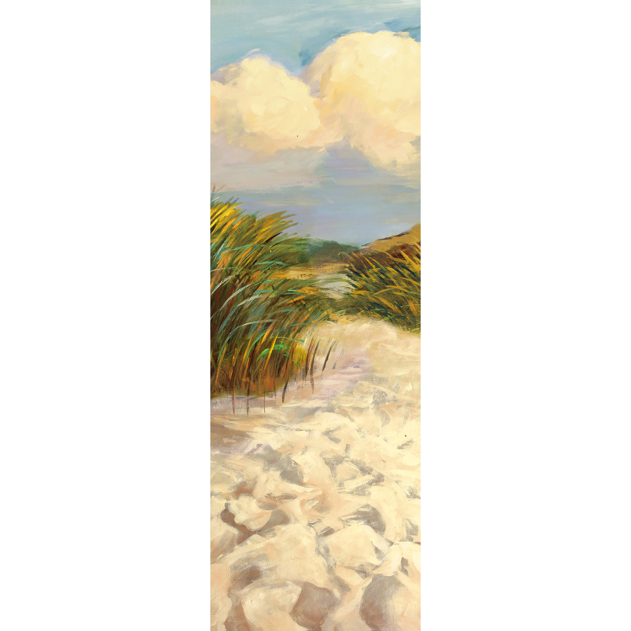 Beach Dunes I Panel I by Sandy Doonan Painting Print on Wrapped Canvas