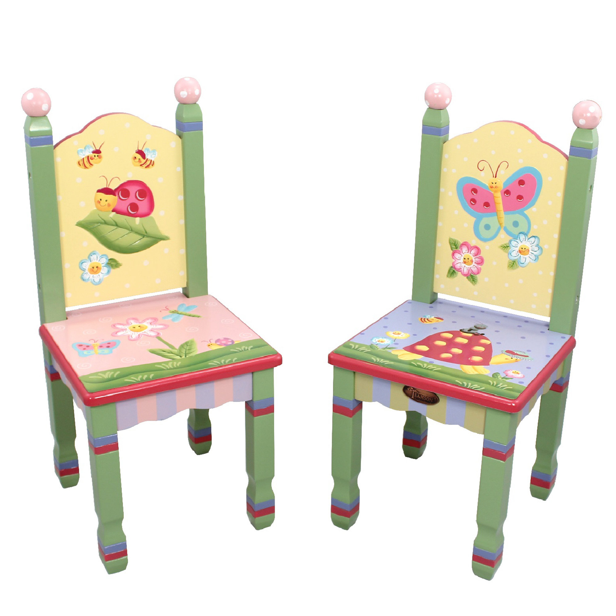 Fantasy Fields Magic Garden Kids 3 Piece Table & Chair Set & Reviews