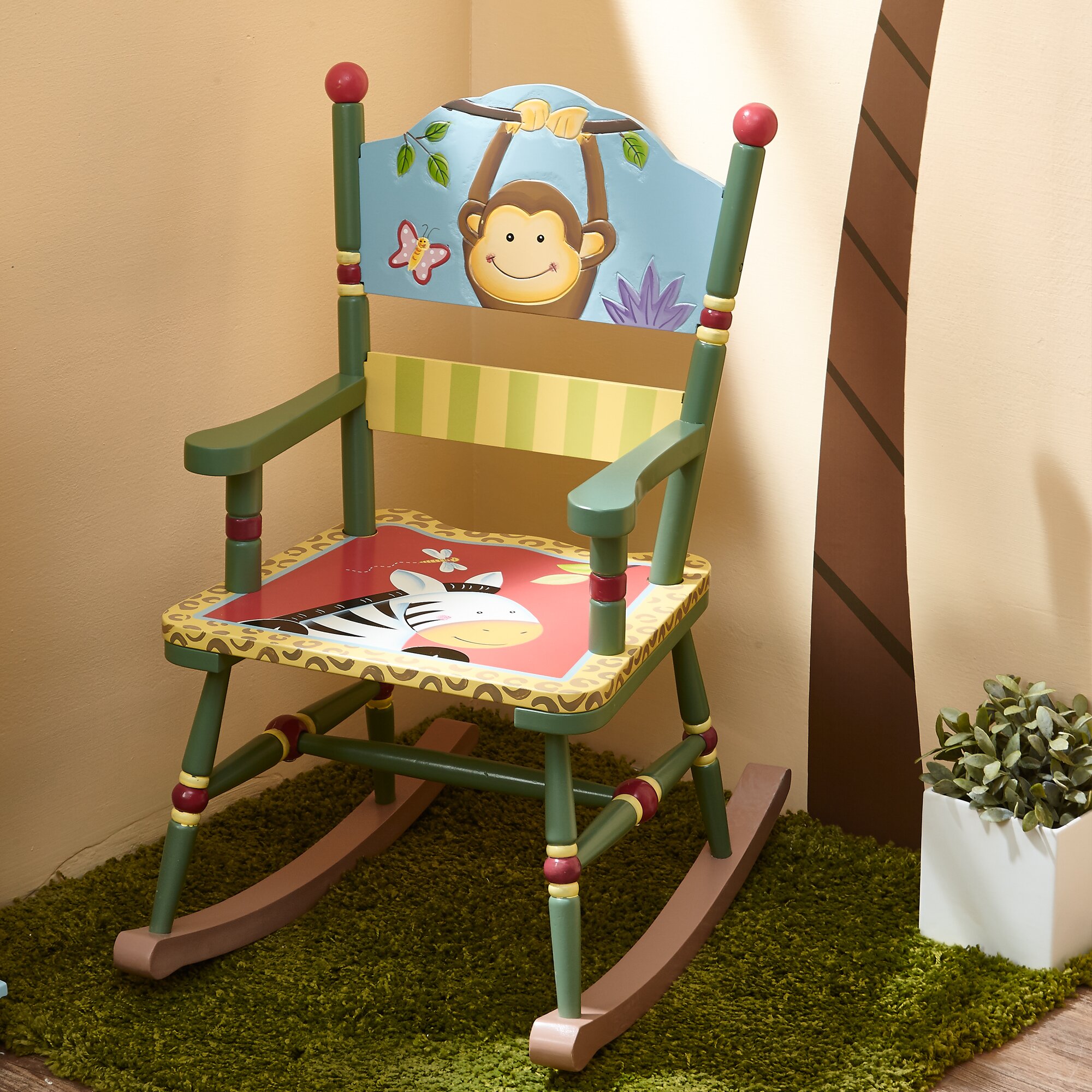 safari nursery chair