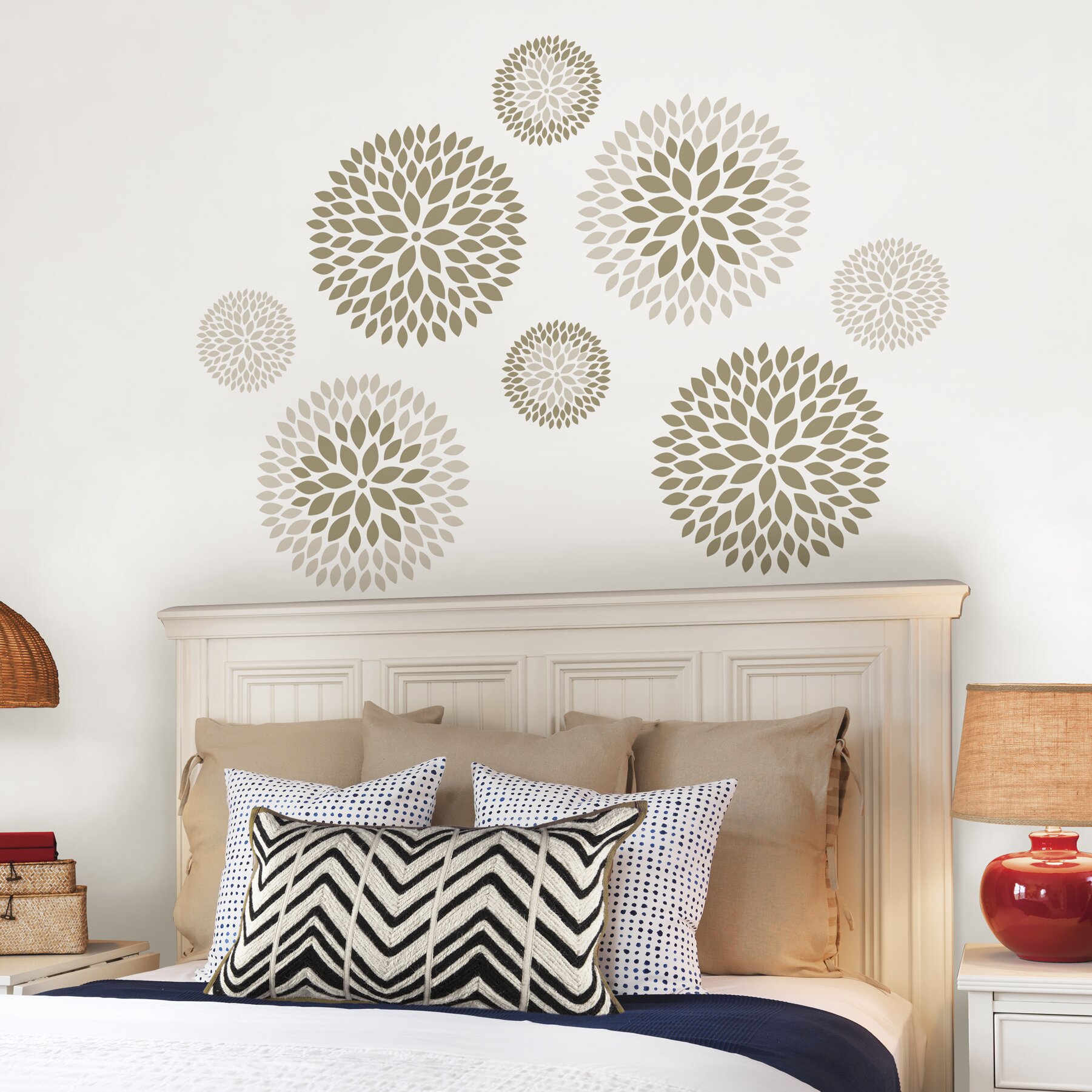 8 Piece Large Wall Decal Set | Wayfair