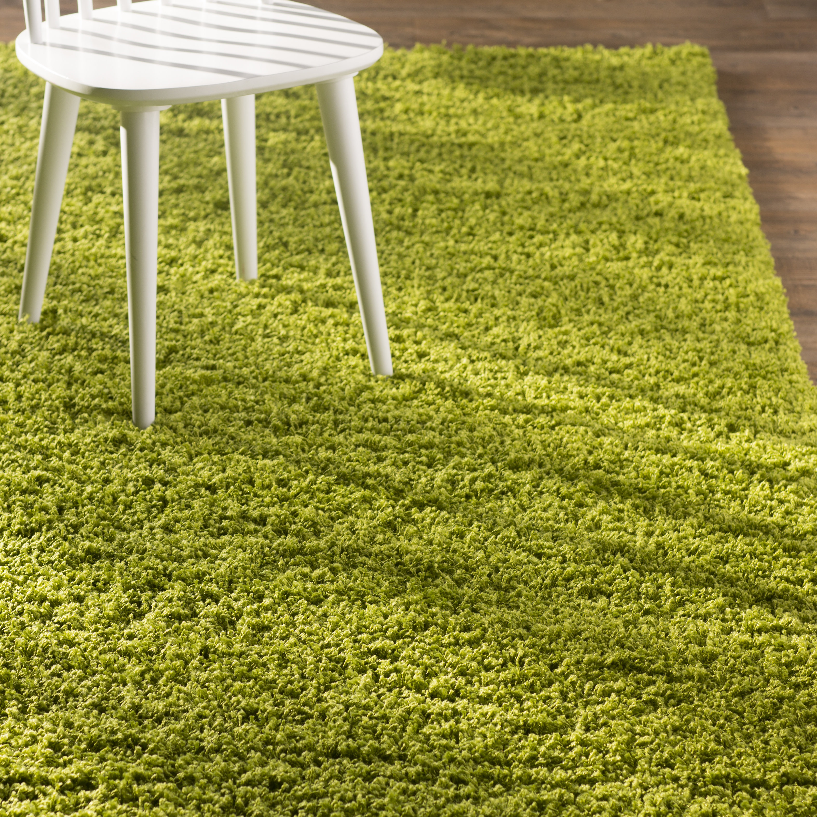 Madison Basic Apple Green Area Rug Wayfair