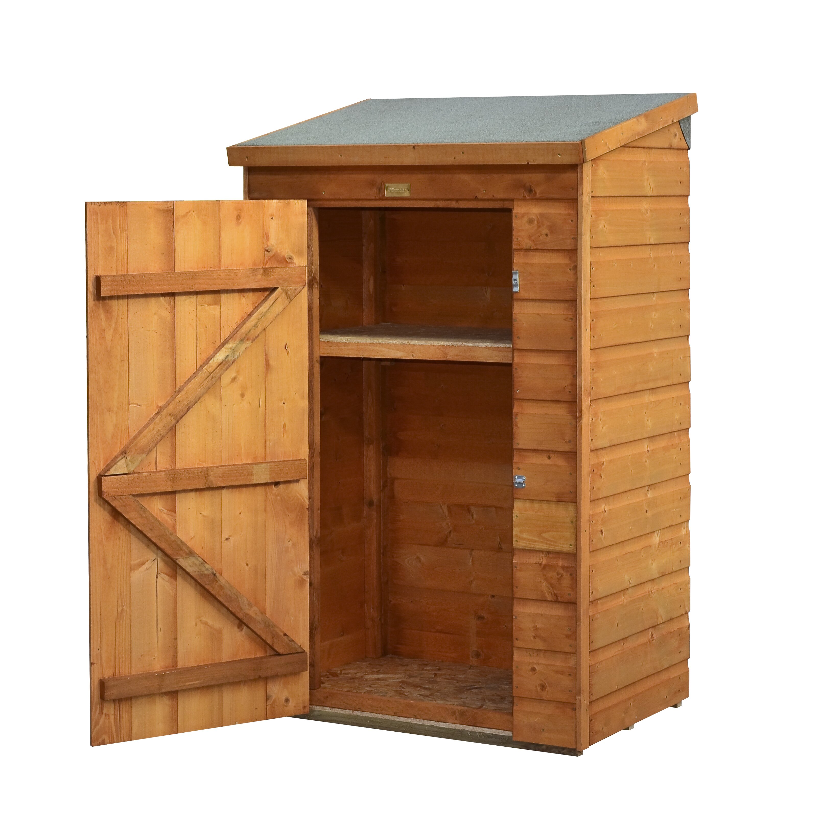 Rowlinson 3 Ft. W x 2 Ft. D Timber Storage Shed & Reviews | Wayfair