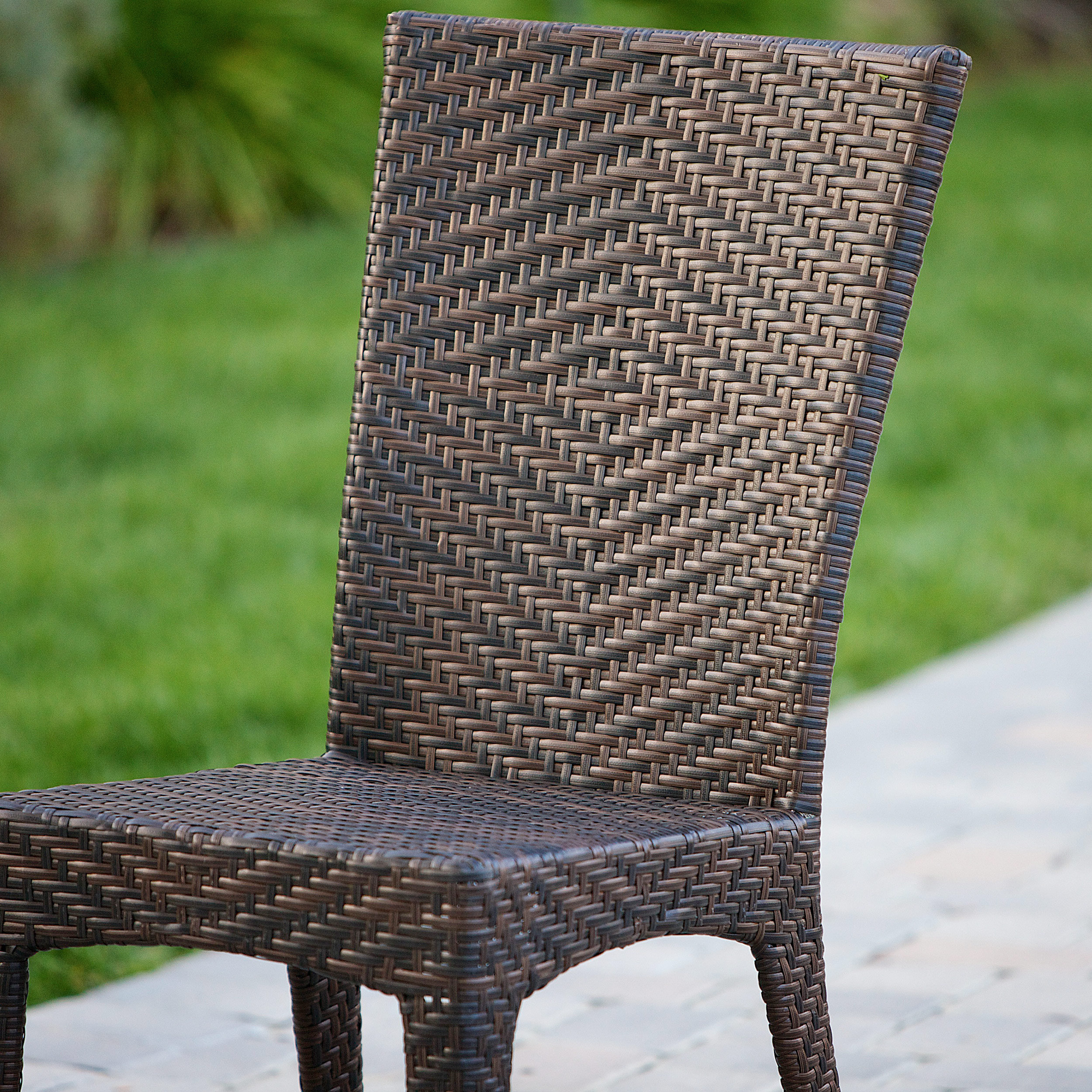 Edward Wicker Side Chair Wayfair