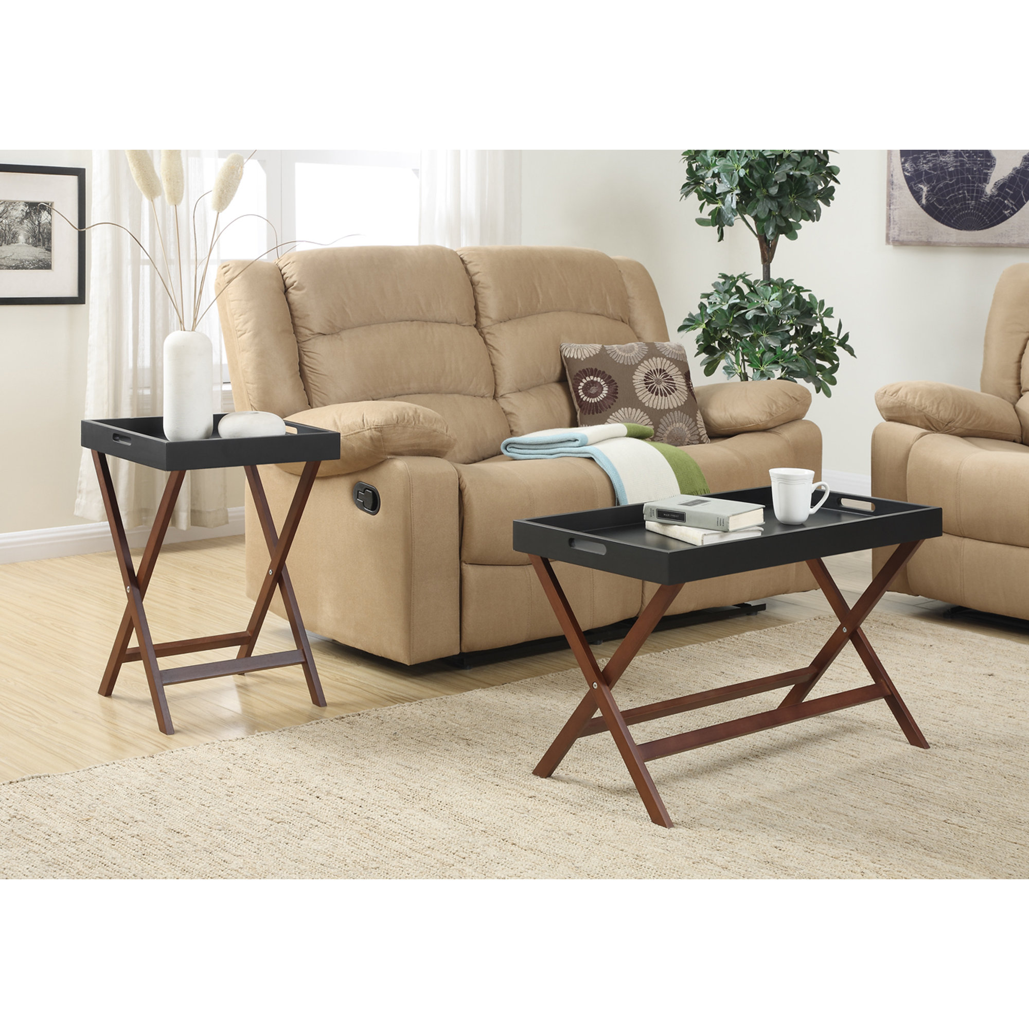 Lockheart Coffee Table with Removable Tray Wayfair