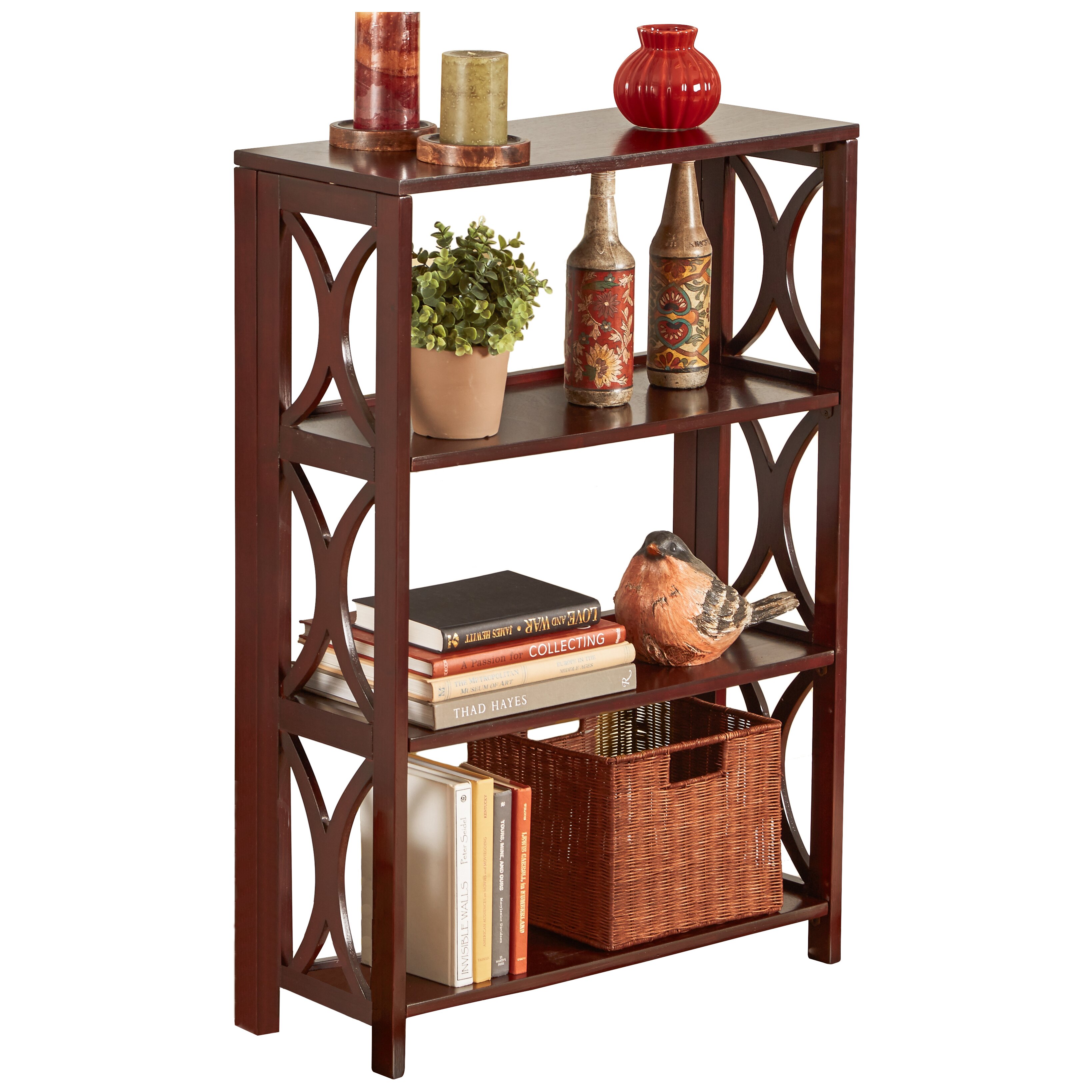 Andover Mills Warren 3 Shelf 40" Accent Shelves & Reviews ...