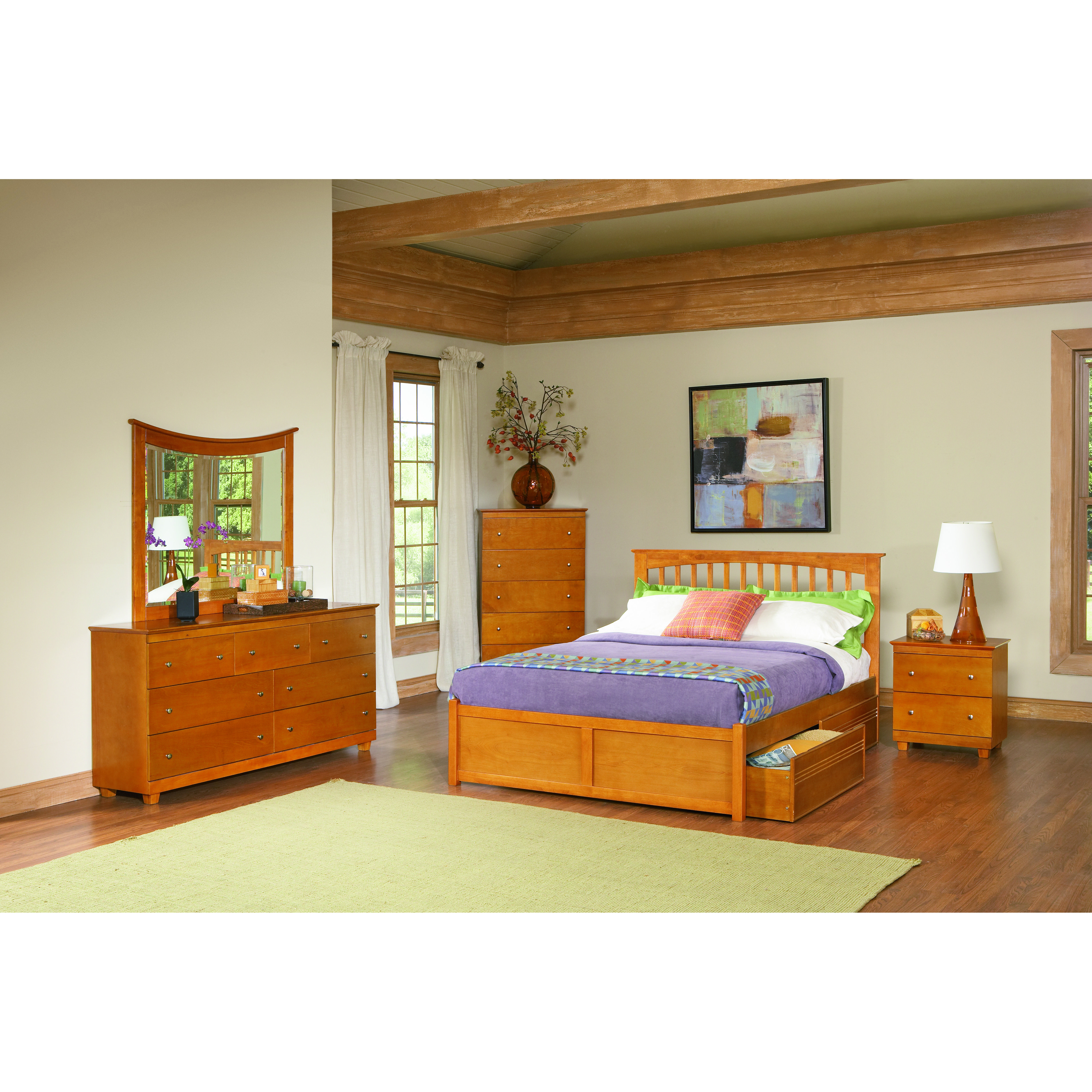 Andover Mills Davenport Storage Platform Bed & Reviews Wayfair