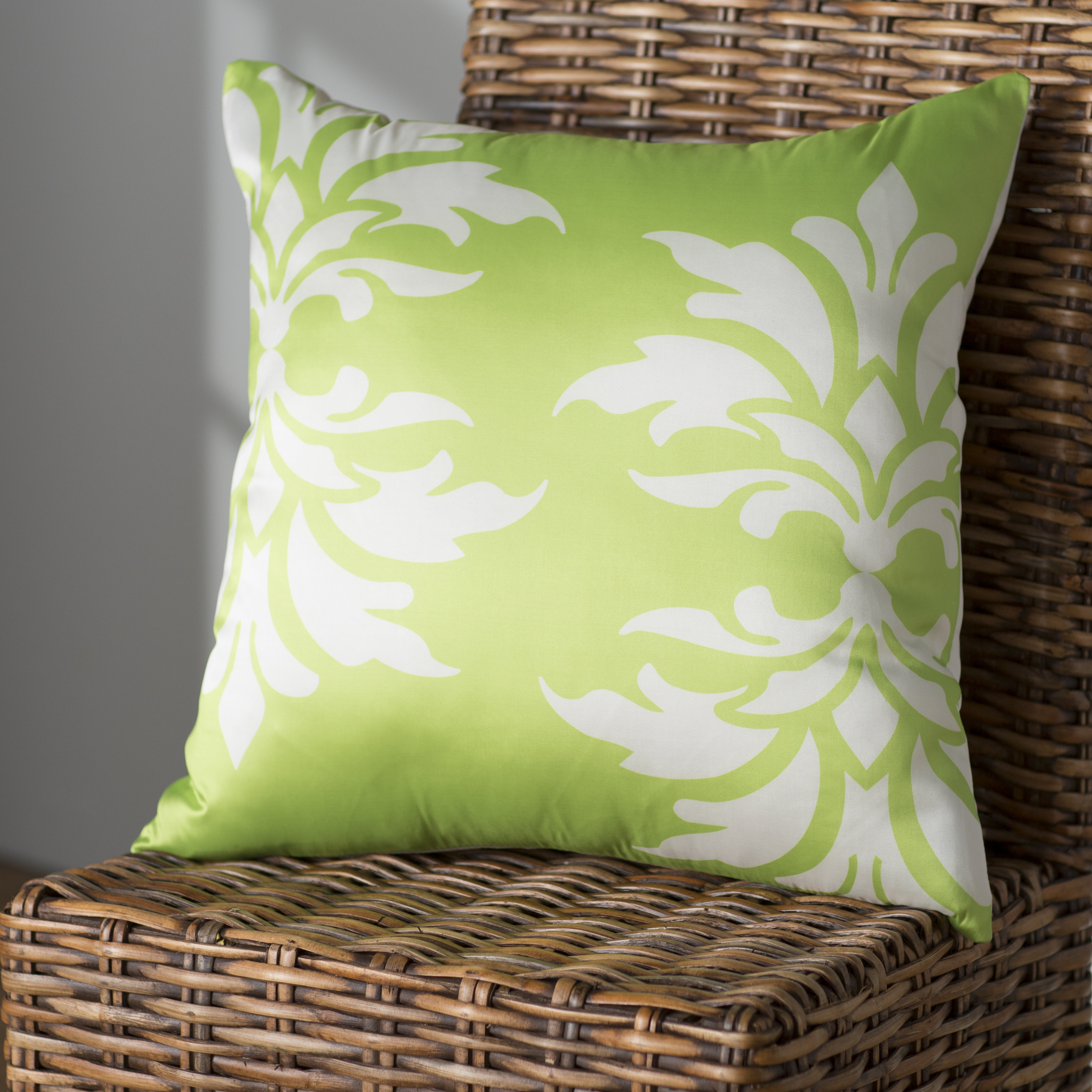 Eudora Double Damask Outdoor Throw Pillow Wayfair