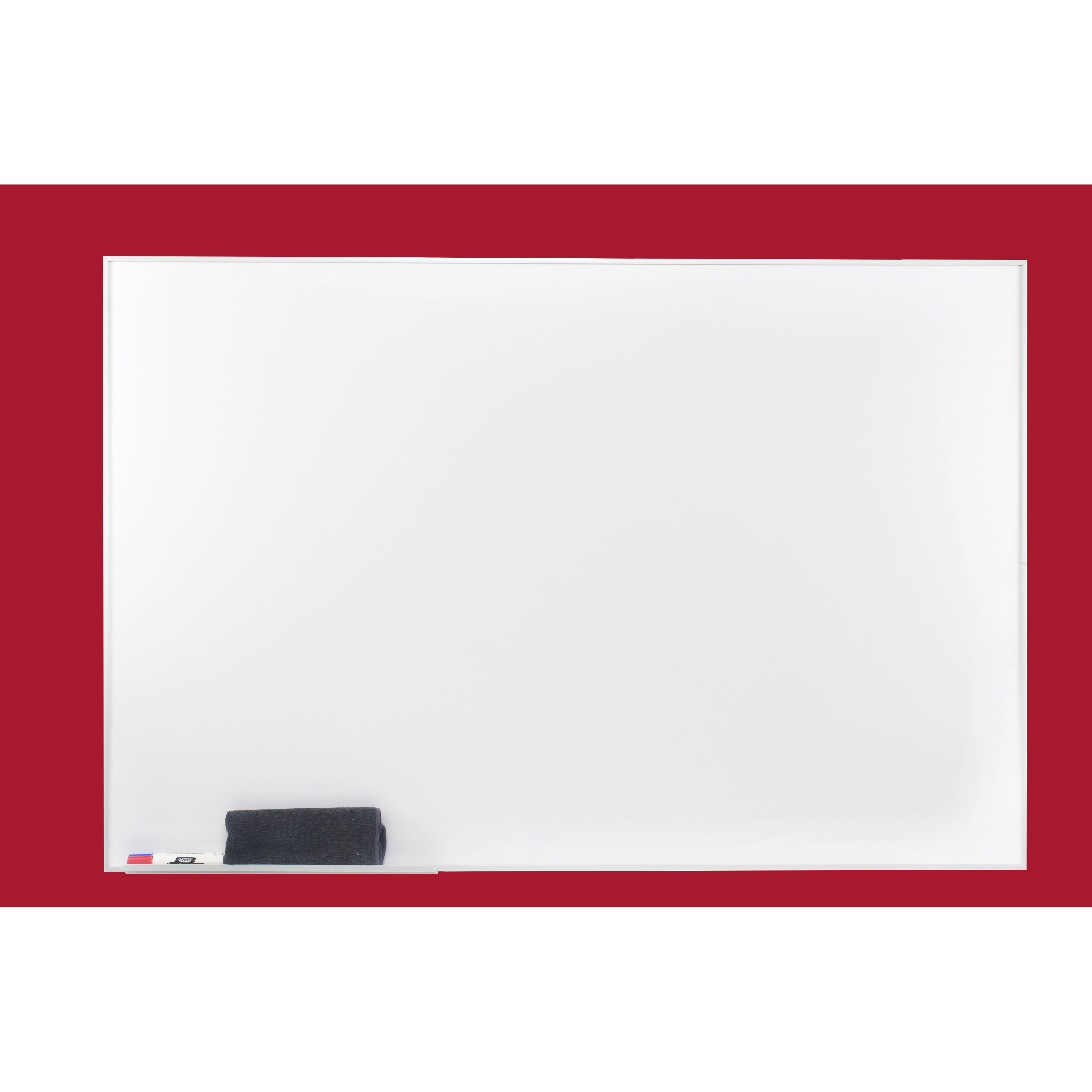 Egan Presentation Boards Aluminum Square Frame Dry Erase Wall Mounted