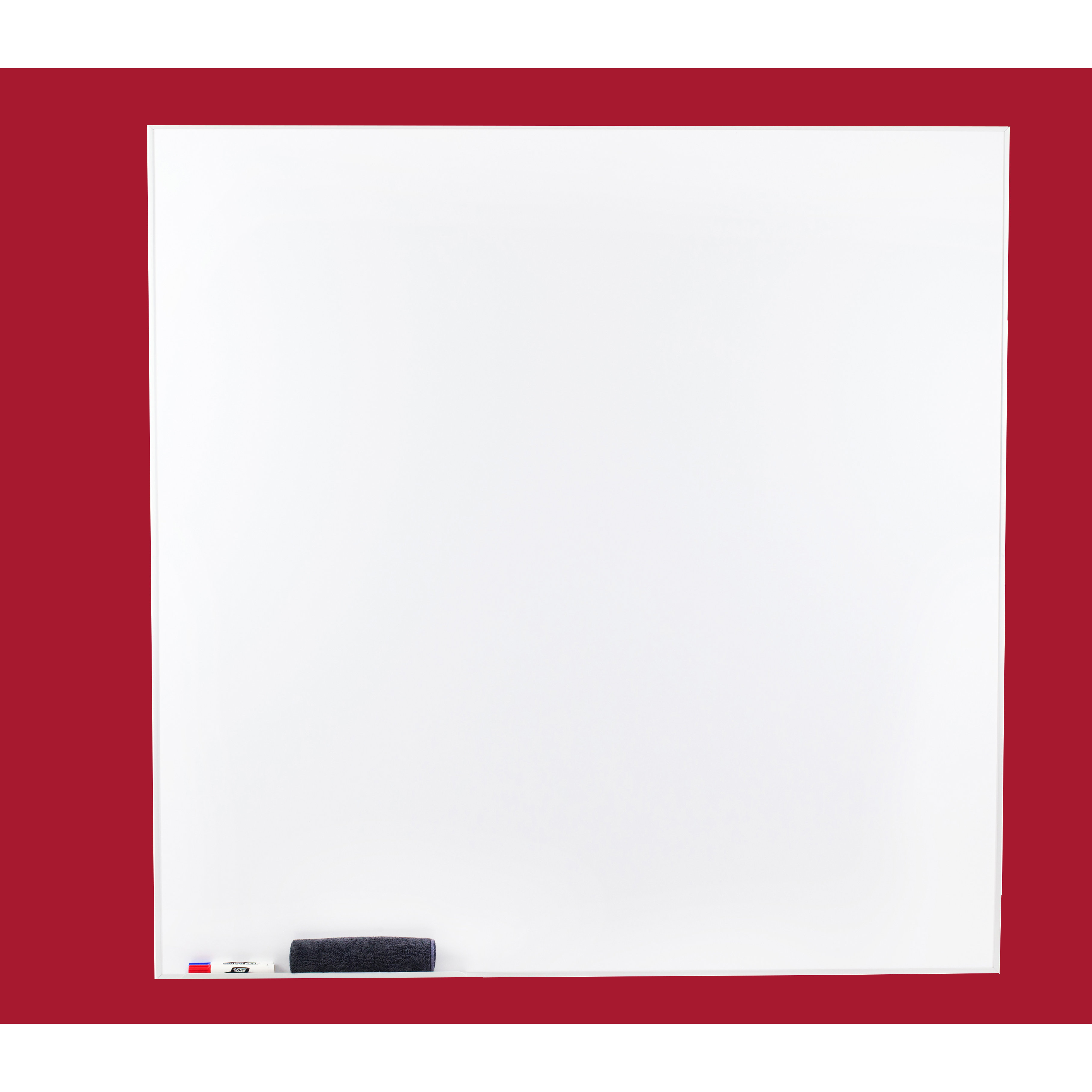Egan Presentation Boards Aluminum Square Frame Dry Erase Wall Mounted