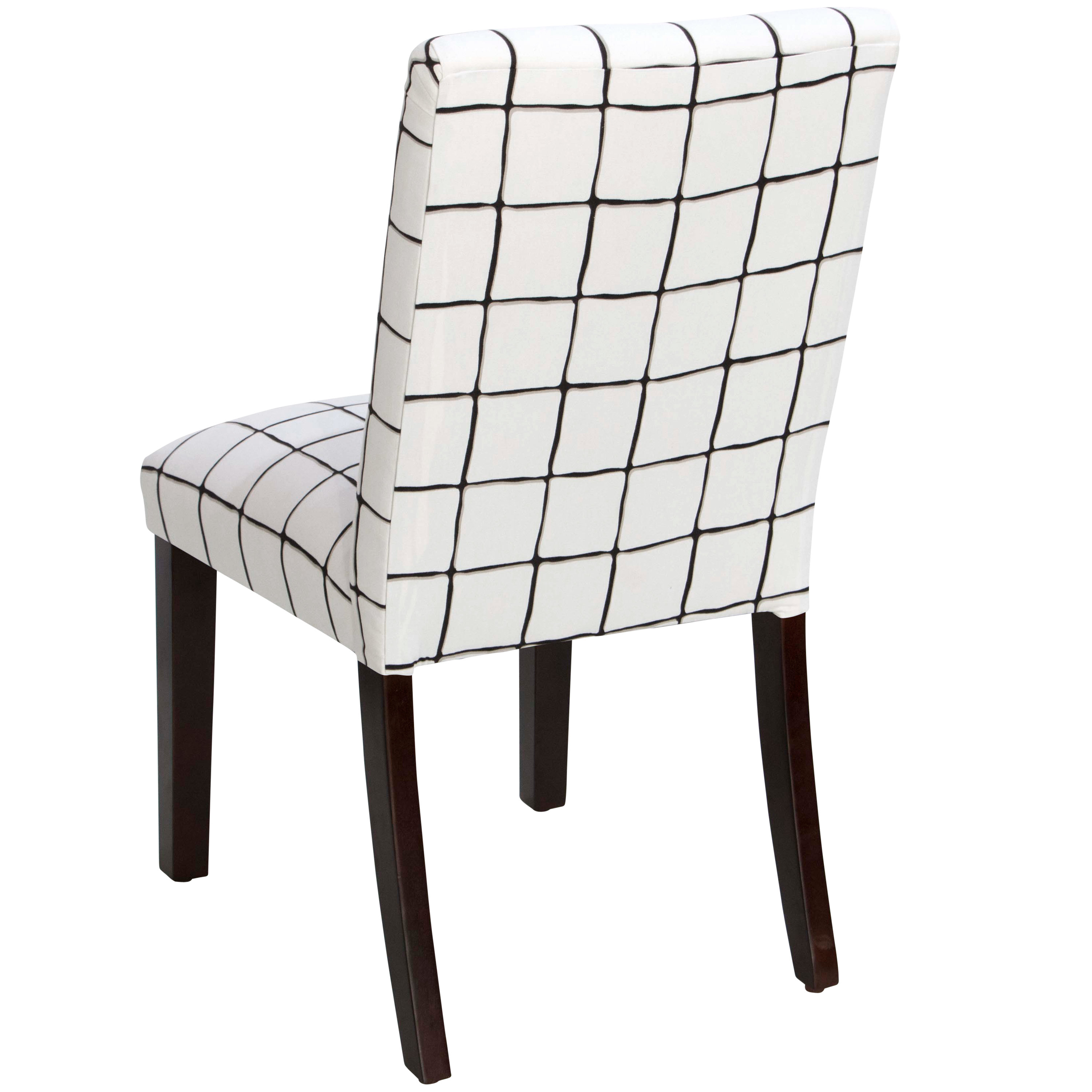 Randolh Check Parsons Chair Wayfair