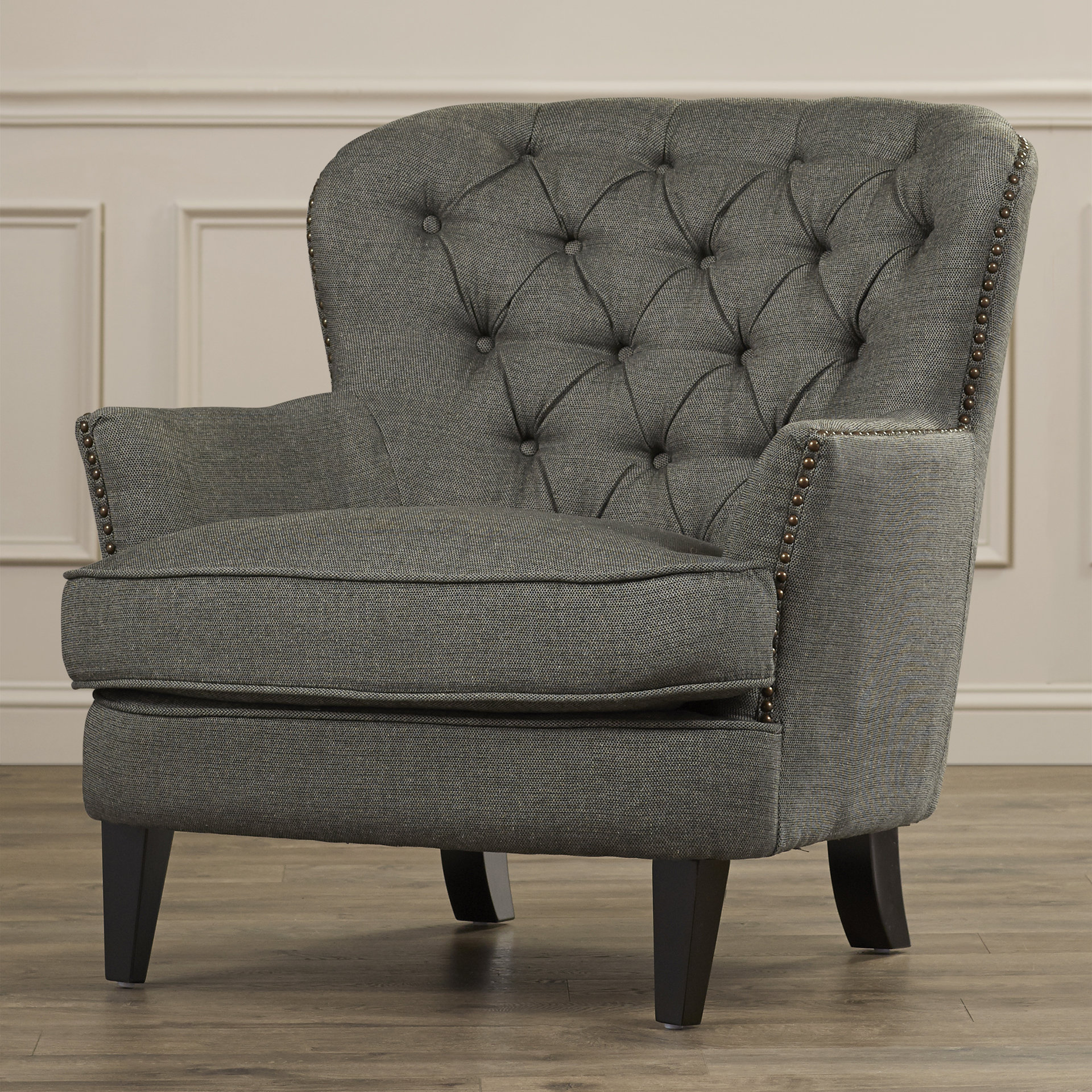 Three Posts Landisburg Tufted Club Chair & Reviews | Wayfair