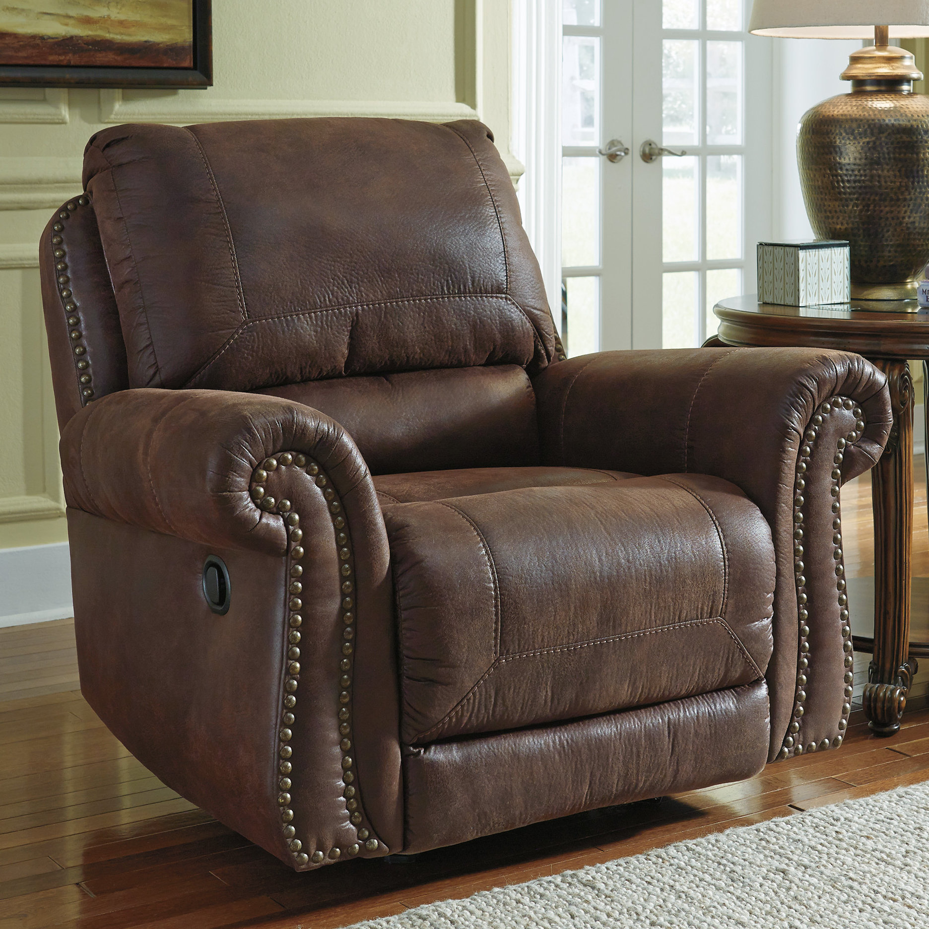 Three Posts Conesville Rocker Recliner & Reviews Wayfair